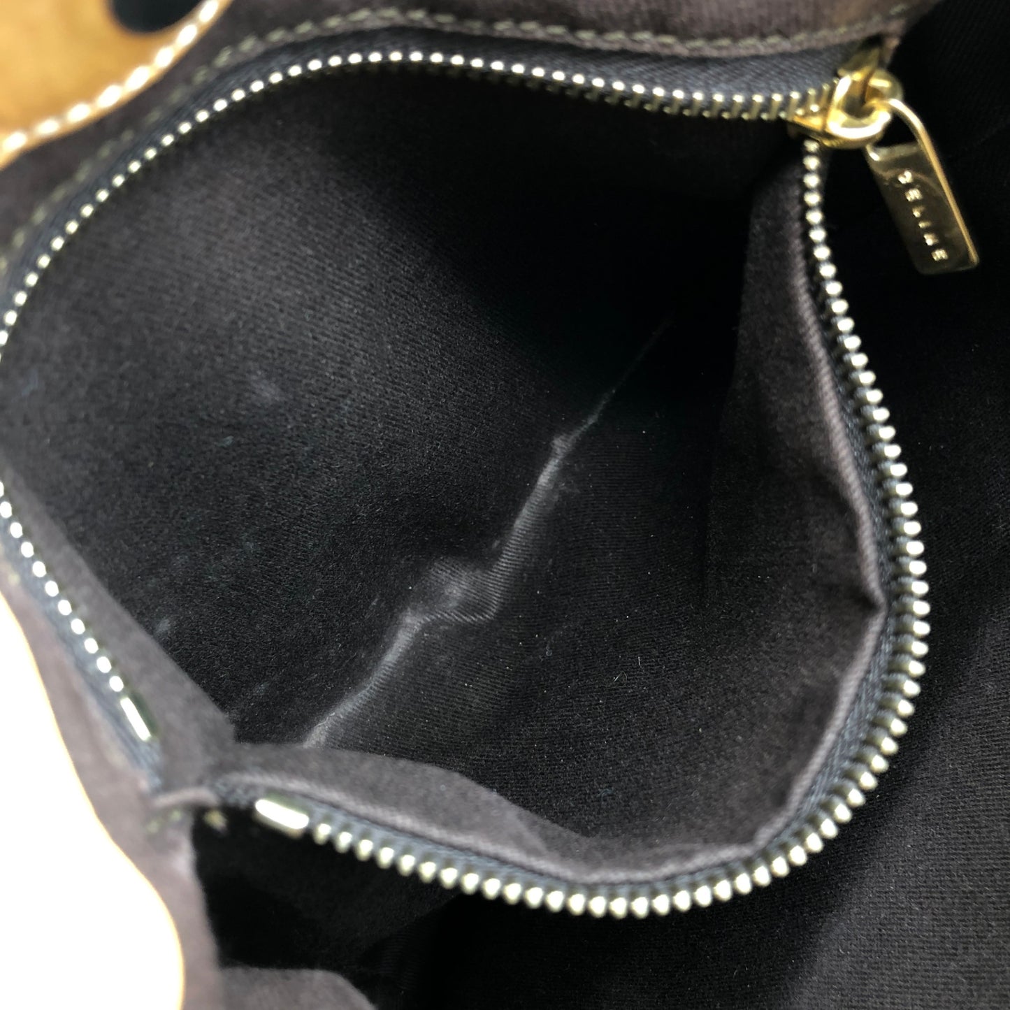 CELINE Macadam Shoulder bag Brown Vintage f23gdx