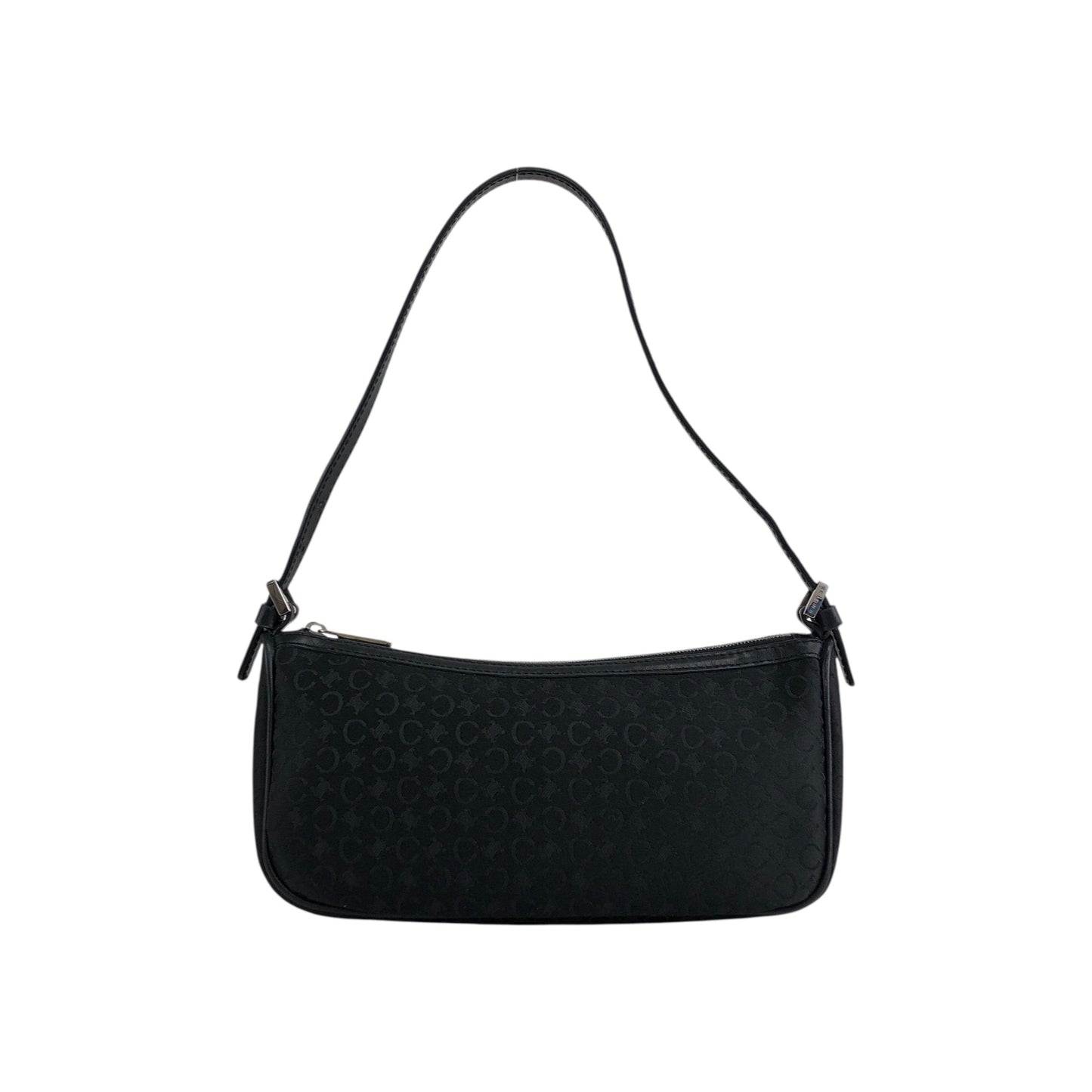 CELINE Shoulder bag Hobobag Black Vintage ygiapy