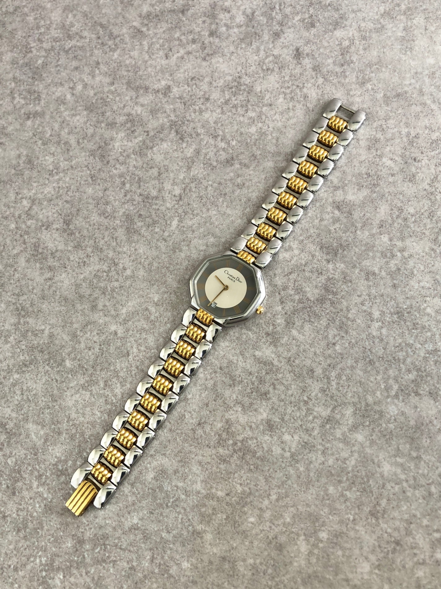 Christian Dior Quartz Watch Silver D48-203-1 Vintage 2ezrzr