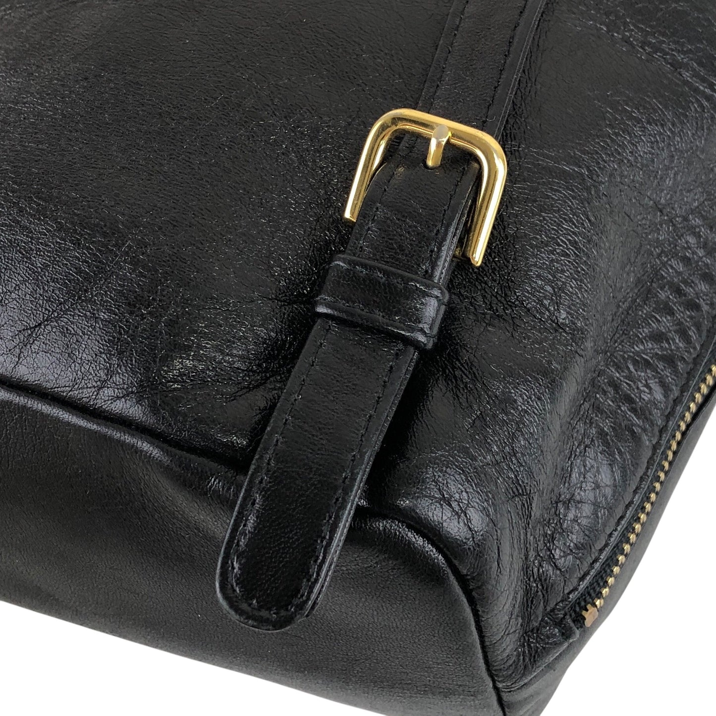 VALENTINO GARAVANI Medal Motif Backpack Black Vintage y7zdsr
