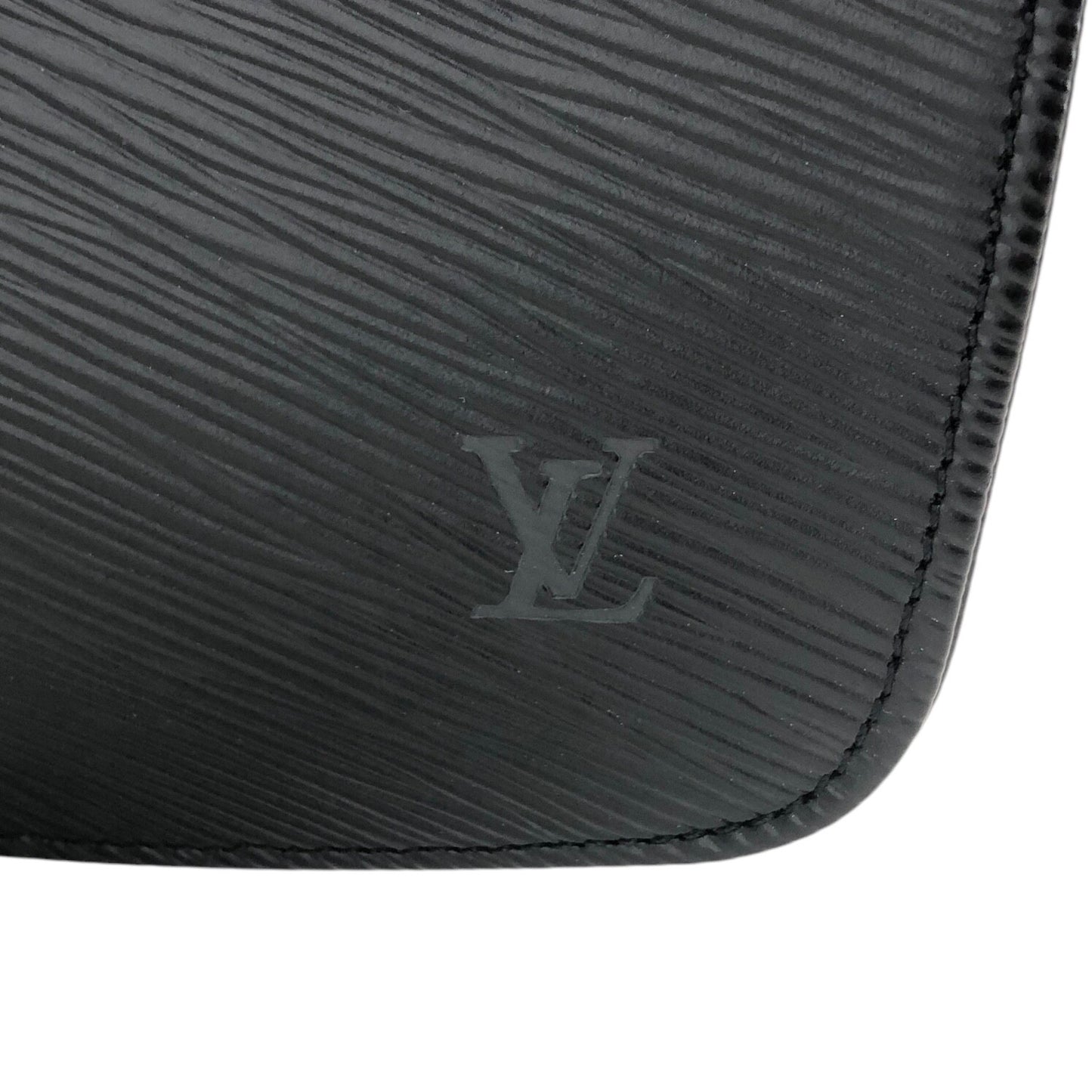 LOUIS VUITTON Epi Handbag Black Vintage nguzwd