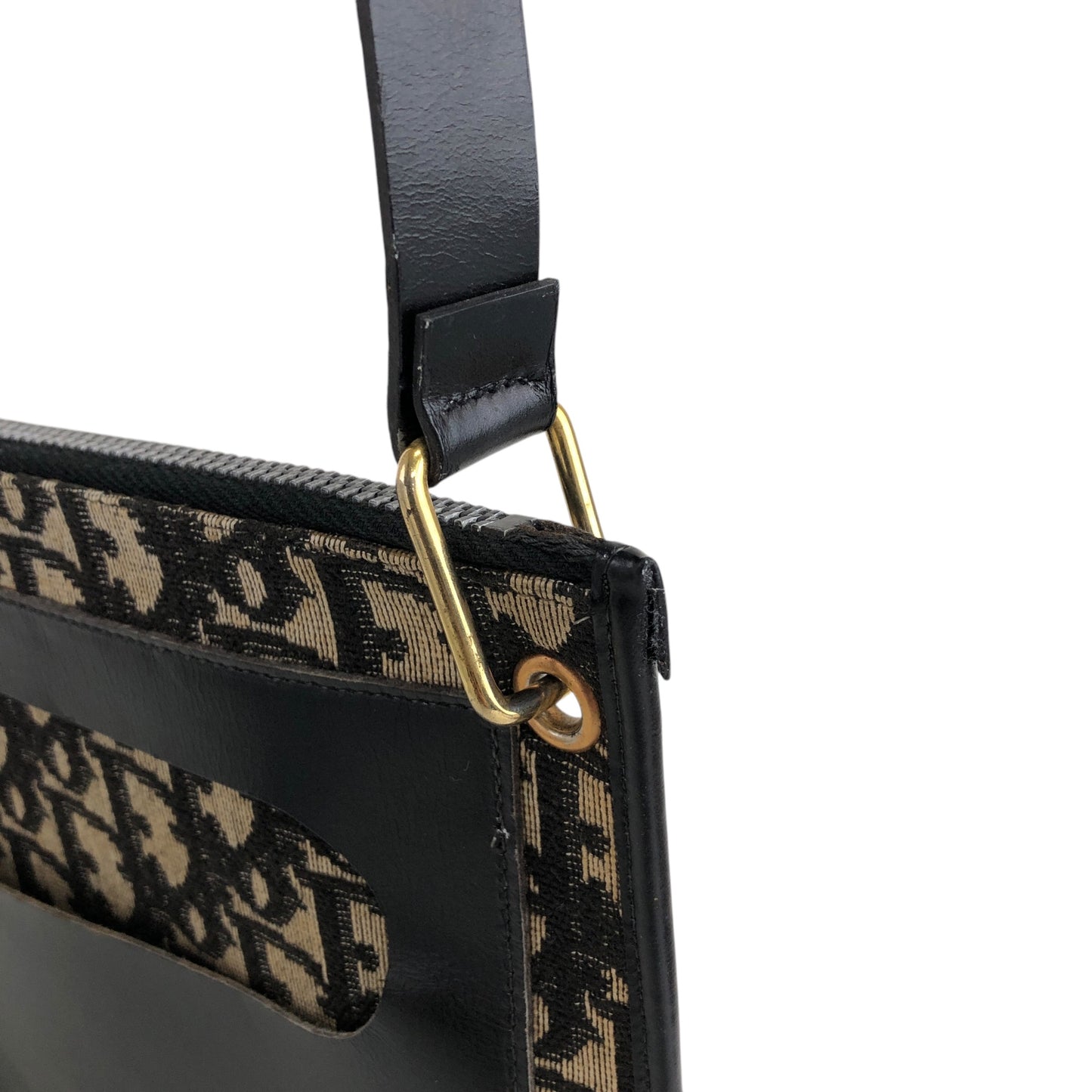 Christian Dior Trotter 肩背包 黑色 復古 z8apv6