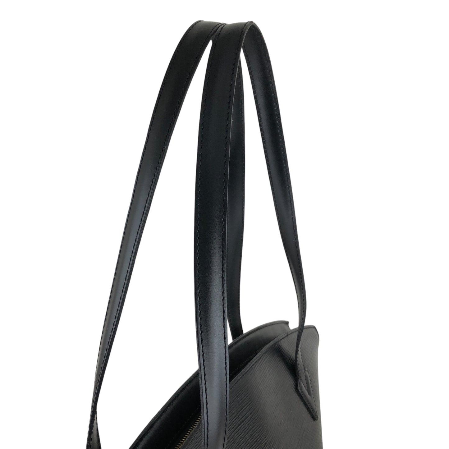 LOUIS VUITTON Epi 單肩包 托特包 黑色 復古 mgzr84