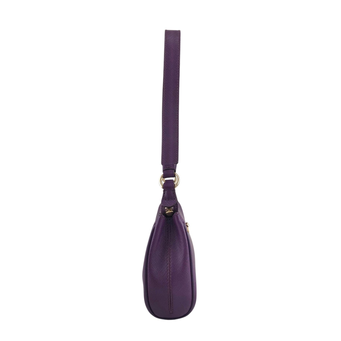 Salvatore Ferragamo Gancini 小號單肩包 紫色 復古 bz8zgs