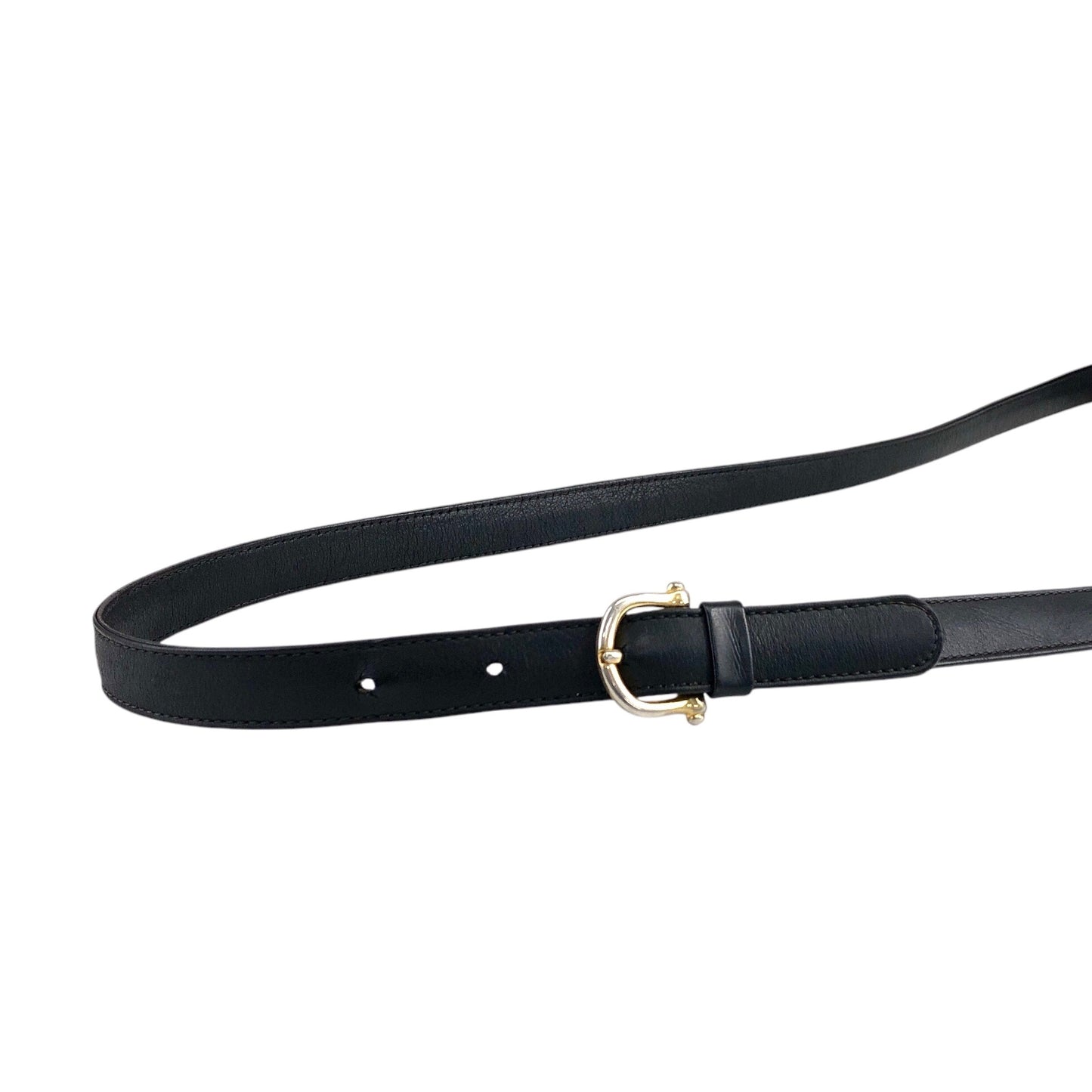 CELINE Blason Flap Shoulder bag Black Vintage txzb37