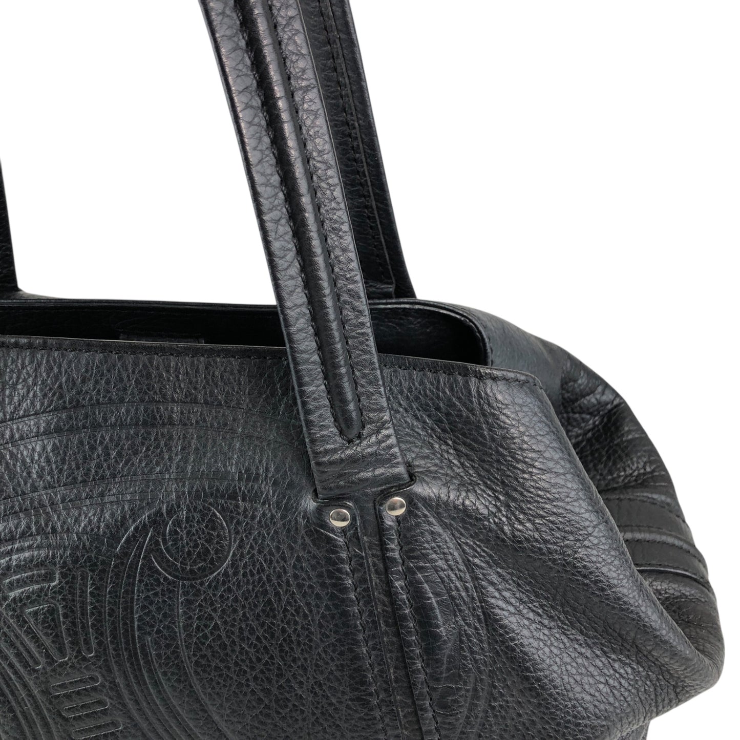 CELINE Blason Totebag Black Vintage si5ave
