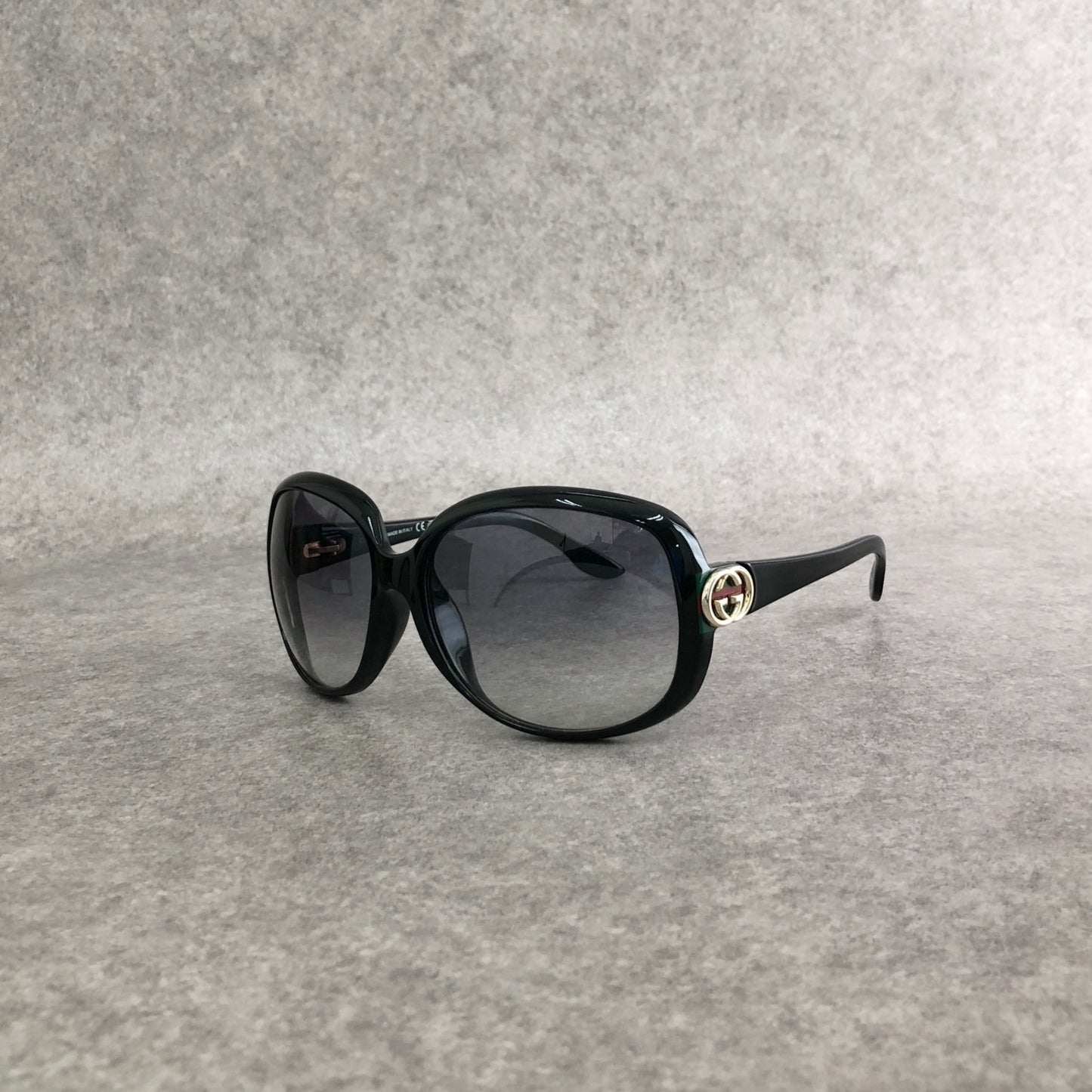 GUCCI GG 標誌太陽眼鏡黑色復古 twdebz