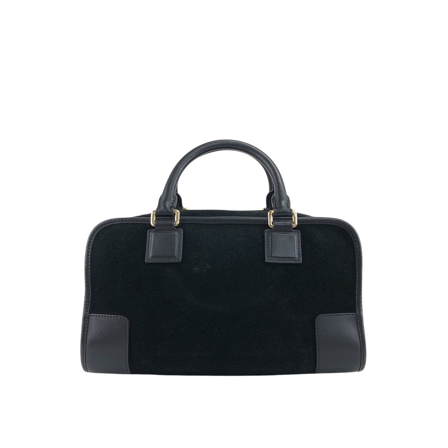 LOEWE Amazona28 波士頓包 手提包 黑色 復古 skijmf