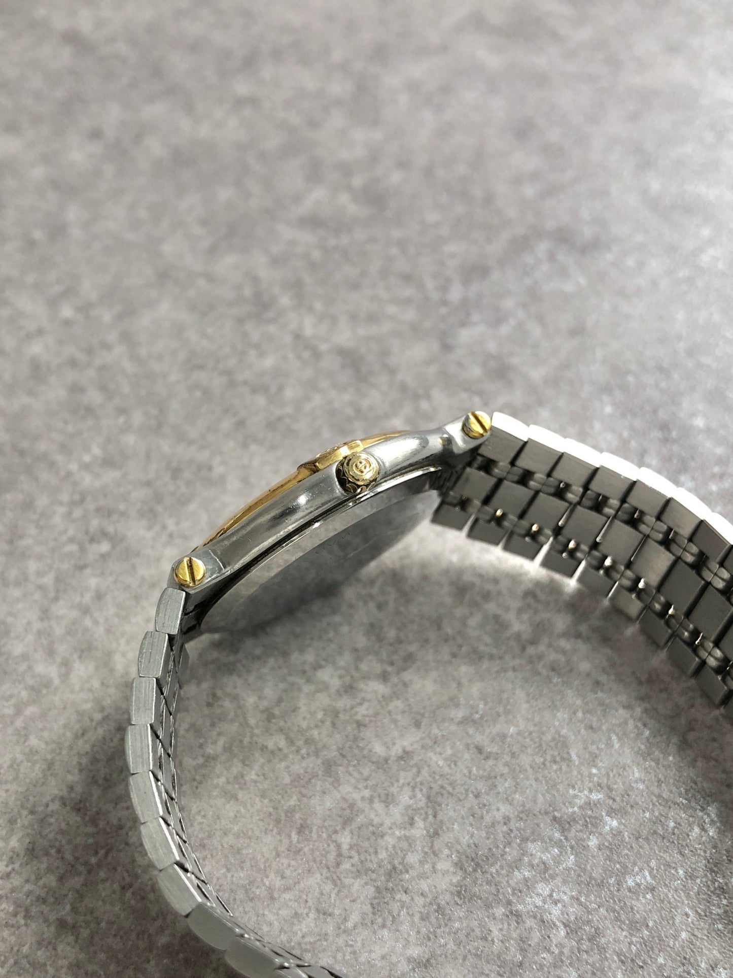 GUCCI Watch Silver×Gold 9000M Vintage xs8zww