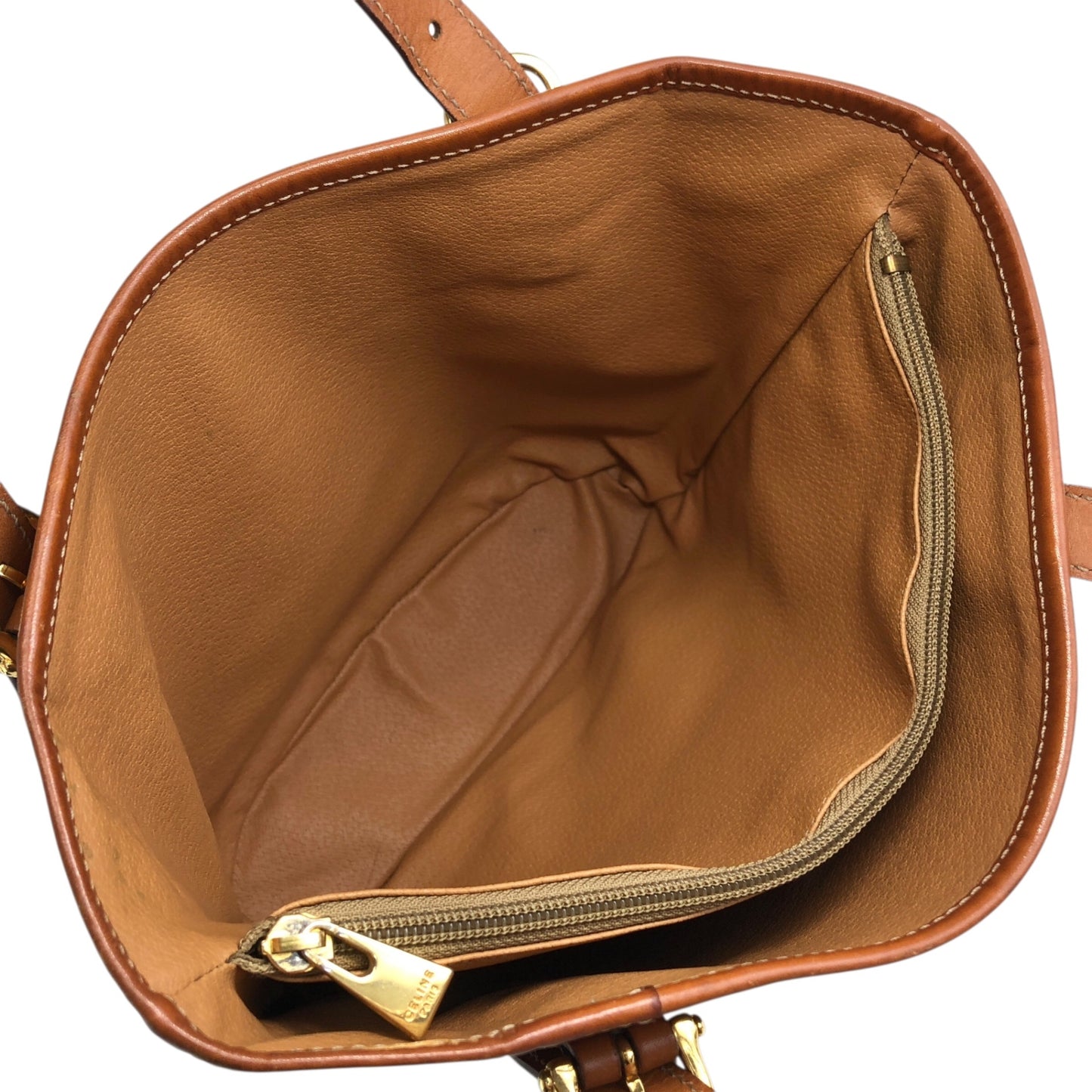 CELINE Macadam Blason Totebag Brown Vintage 4tv5ky