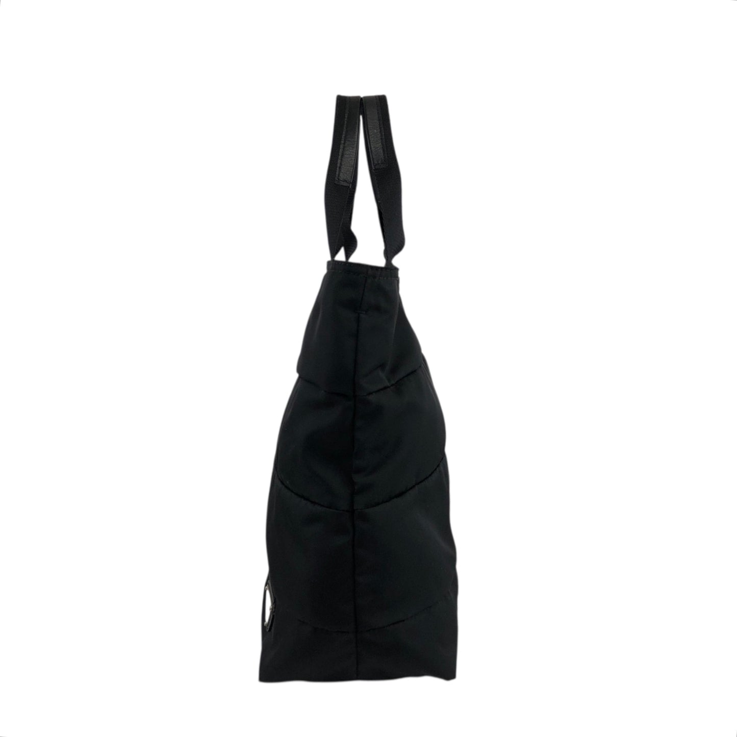 PRADA Triangle Logo Two-way Handbag Shoulder bag Black Vintage 2dea8w