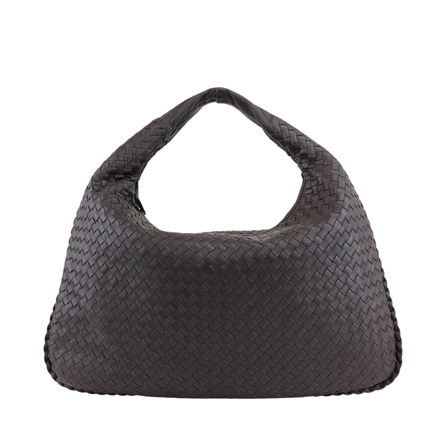 Bottega Veneta Intrecciato 單肩包 Hobobag 棕色 Vintage bmuhus