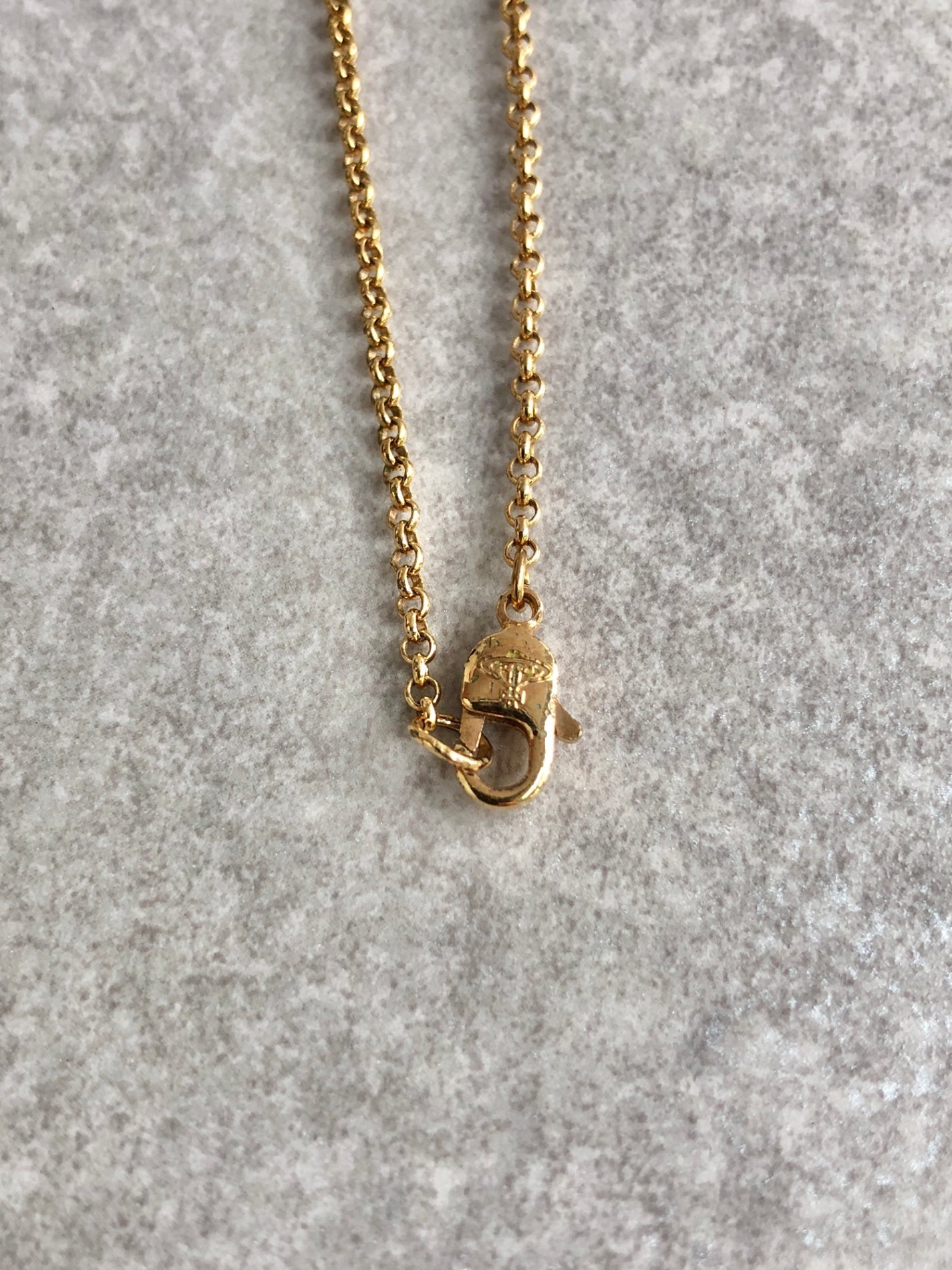 Vivienne Westwood Necklace Gold Vintage drj2s4