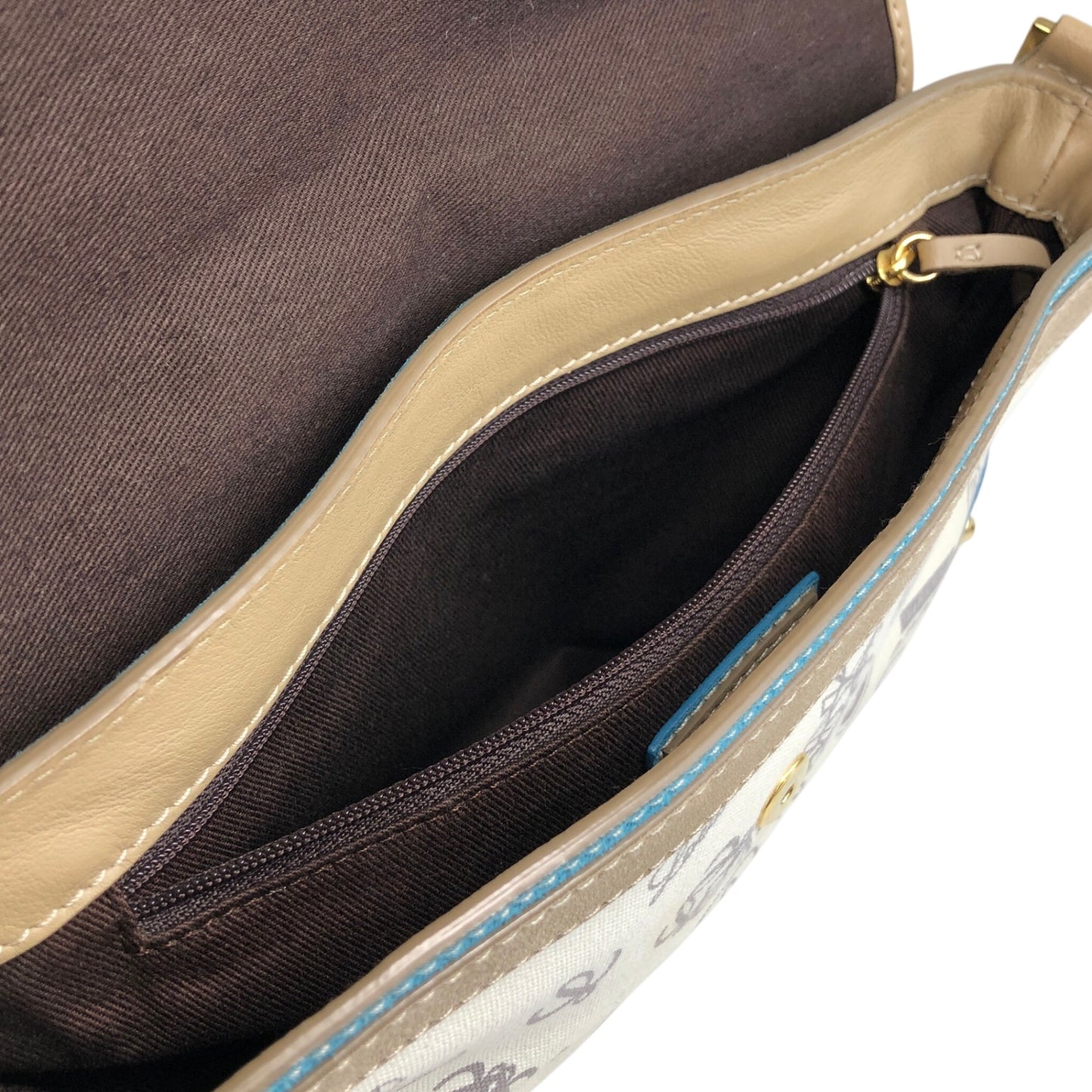 LOEWE Shoulder bag Beige Vintage k67gra