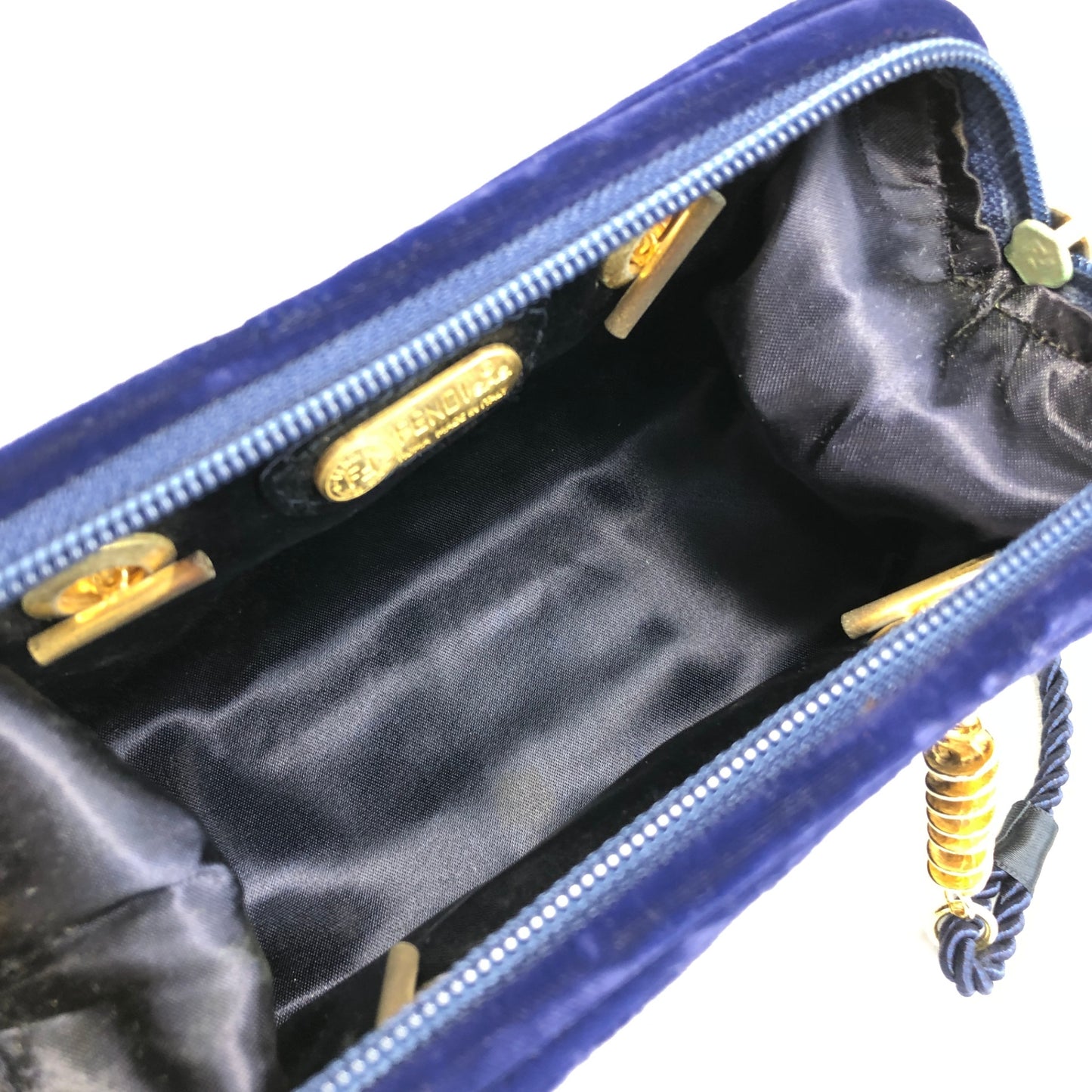 FENDI Small Shoulder bag Navy Vintage aakp8e