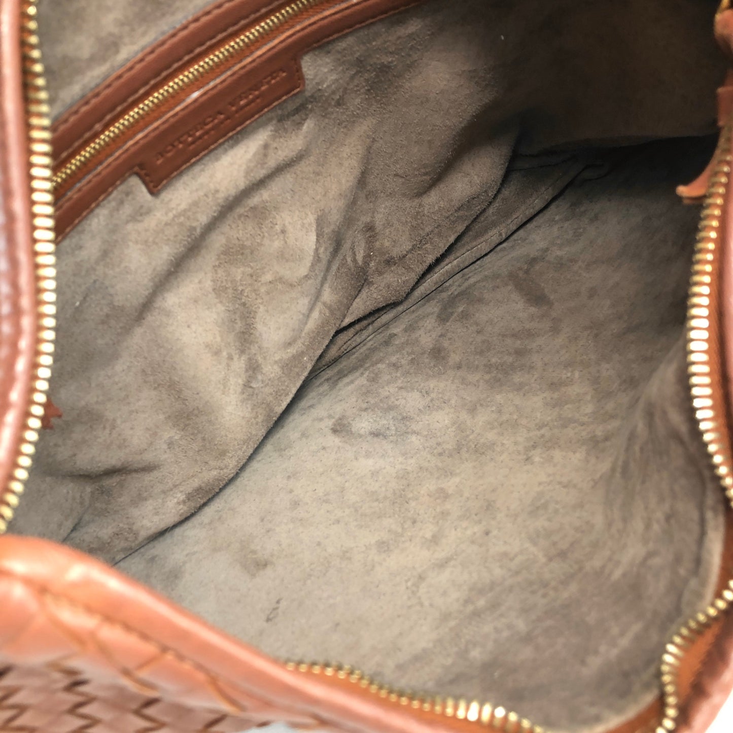 Bottega Veneta Intrecciato Shoulder bag Hobobag Brown Vintage dnw2ax