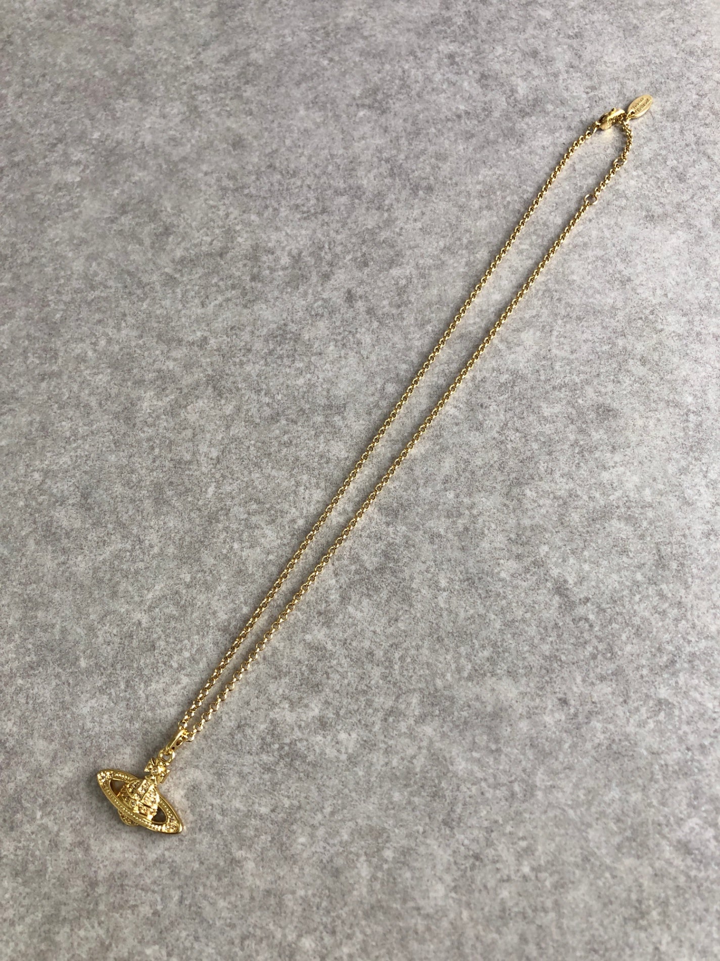 Vivienne Westwood Necklace Gold Vintage tv7ksa