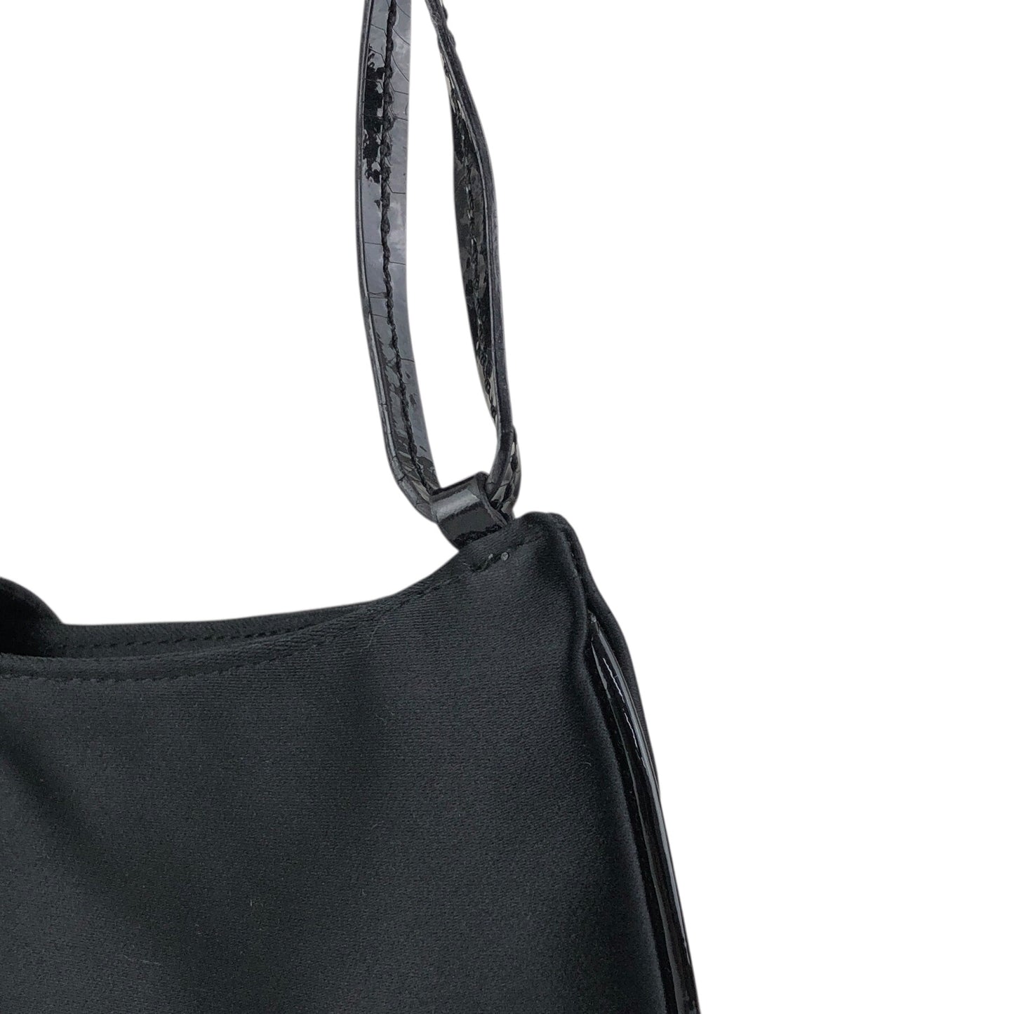 LOEWE Anagram Logo Small Handbag Black Vintage 3tugtm