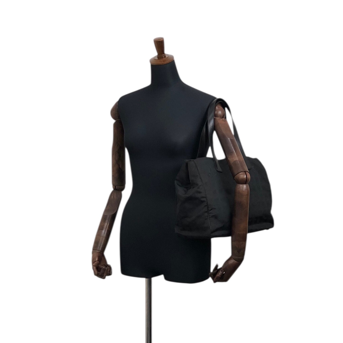 CHANEL New Travel Line Totebag Black Vintage j88xfn