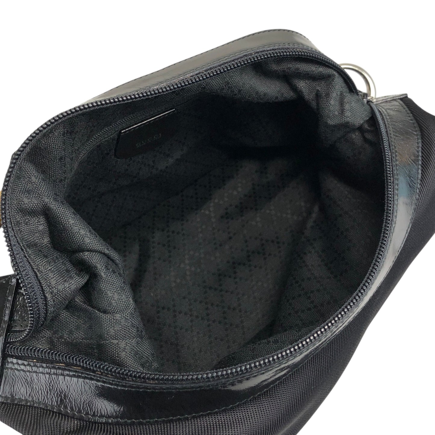 GUCCI Bamboo Shoulder bag Black Vintage vubsbu