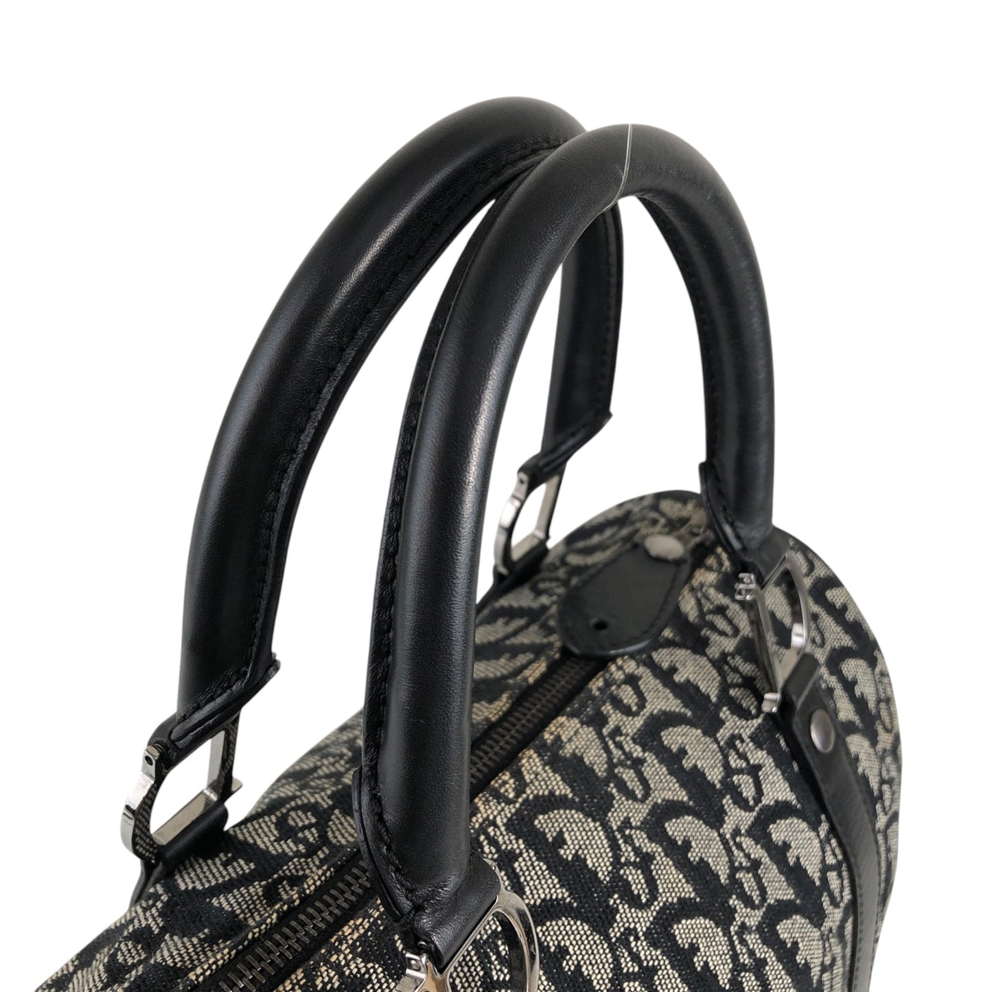 Christian Dior Trotter 手提包 波士頓包 黑色 復古 gyebye
