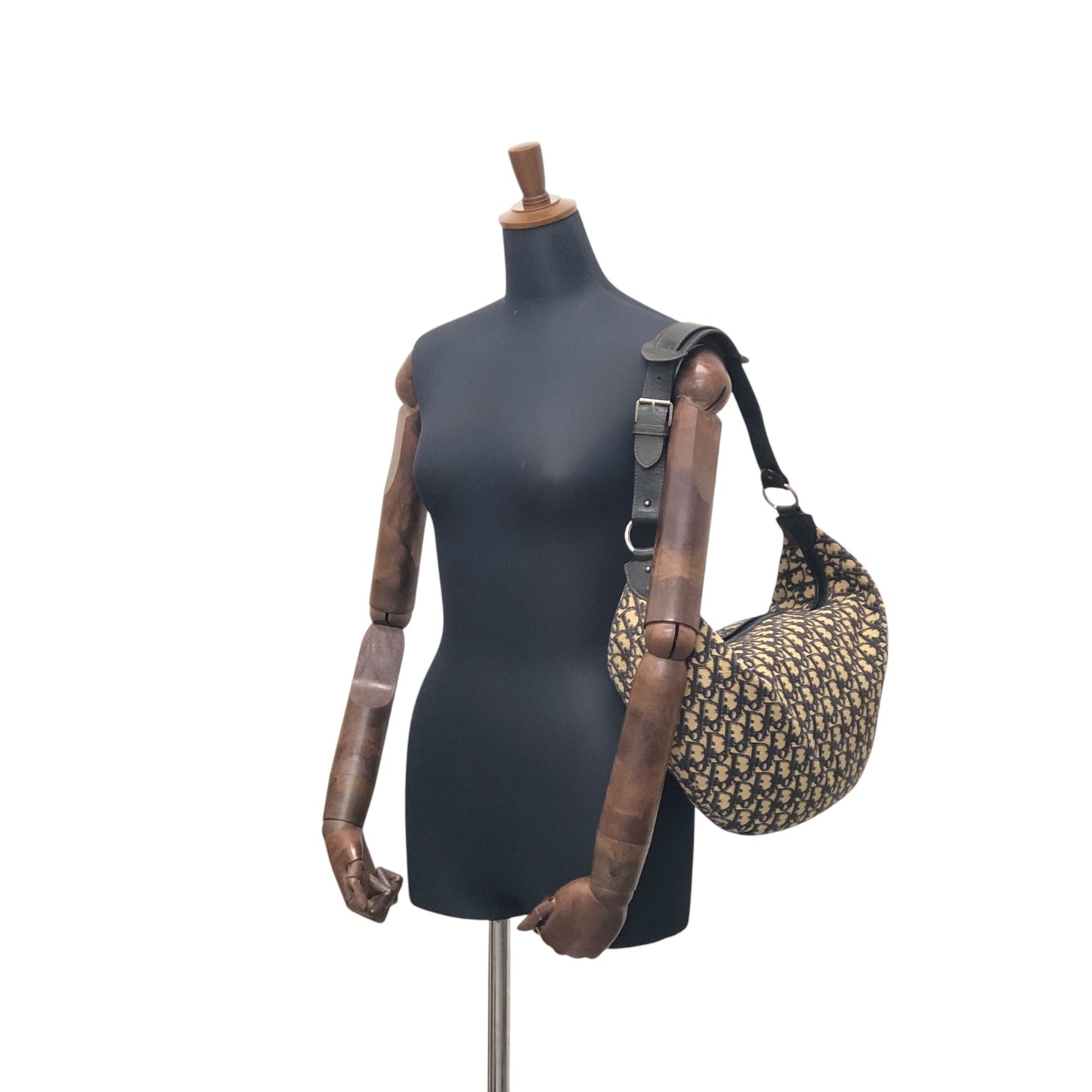 Christian Dior Trotter 單肩包 Hobobag 海軍藍 Vintage emrsvh
