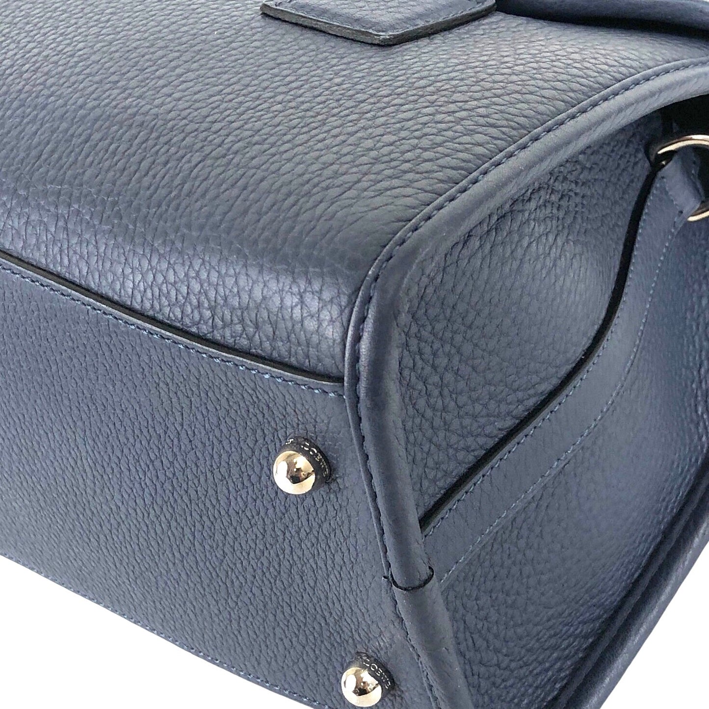 LOEWE Anagram Two-way Handbag Shoulder bag Blue Vintage bni3pa