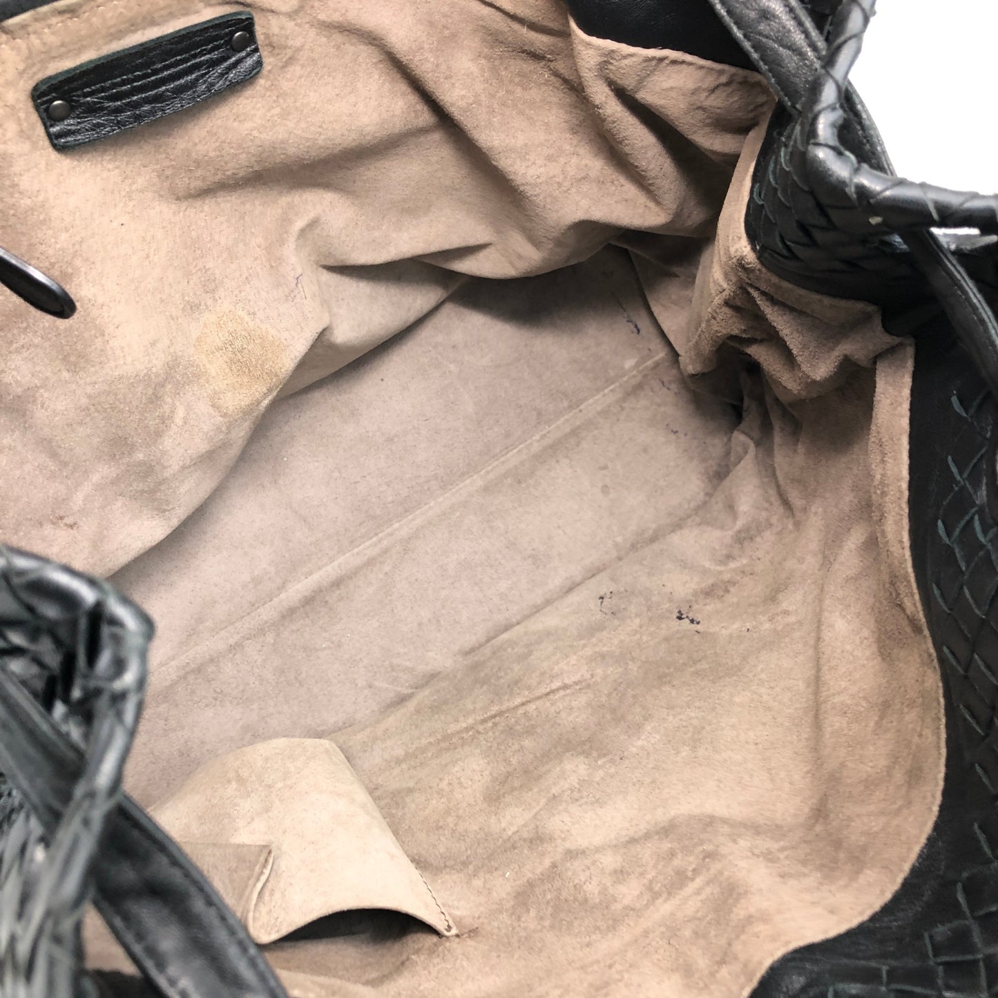 Bottega Veneta Intrecciato 單肩包 黑色 Vintage 4ytbbh