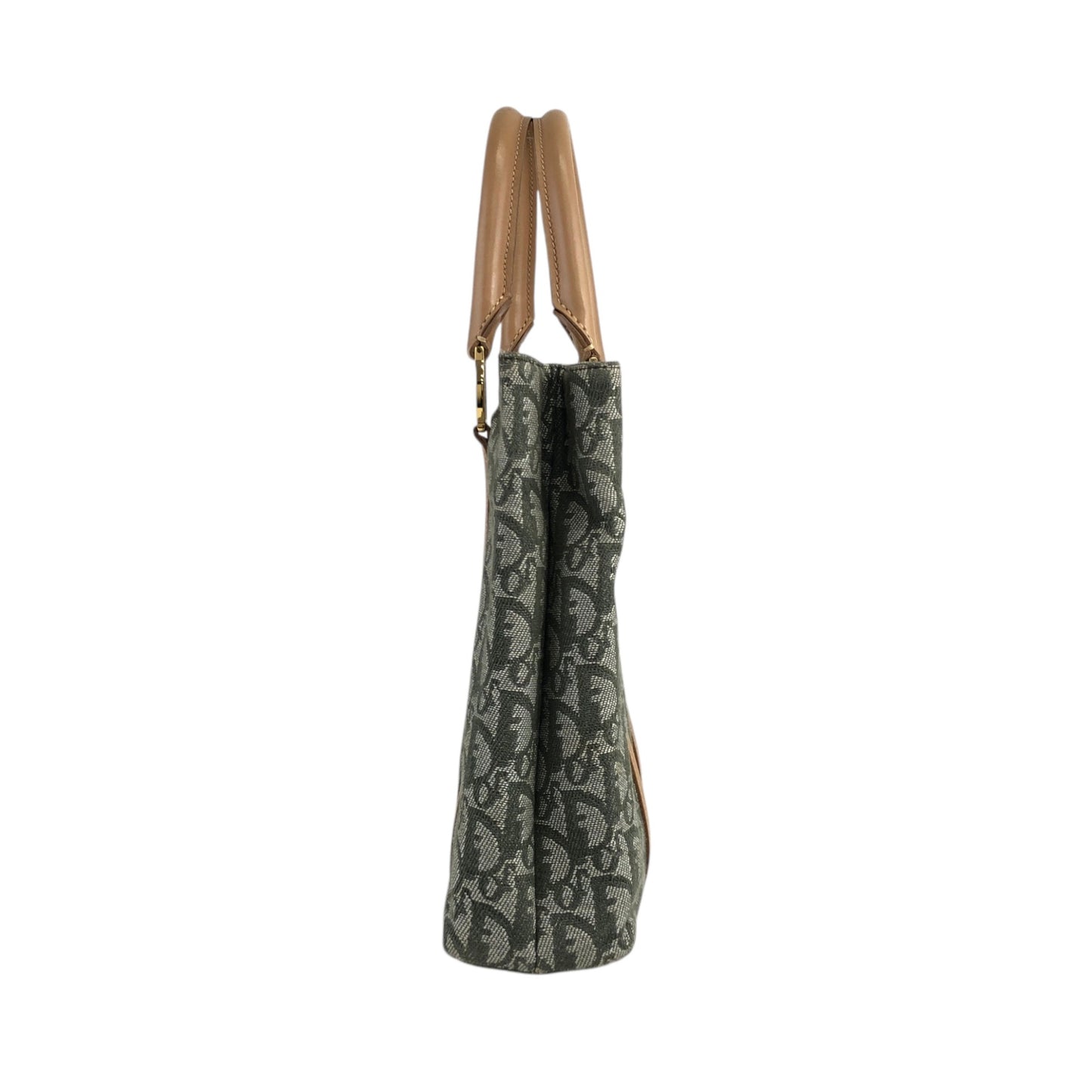 Christian Dior Trotter Handbag Green Vintage vcheai