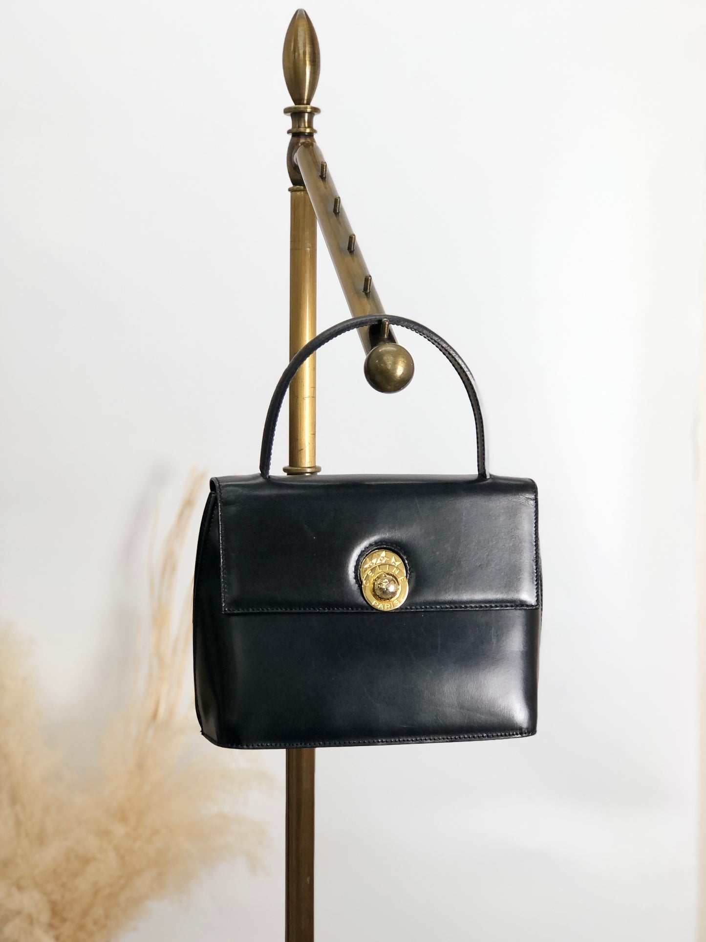 CELINE Starball 手提包 黑色 復古 5fj8x2