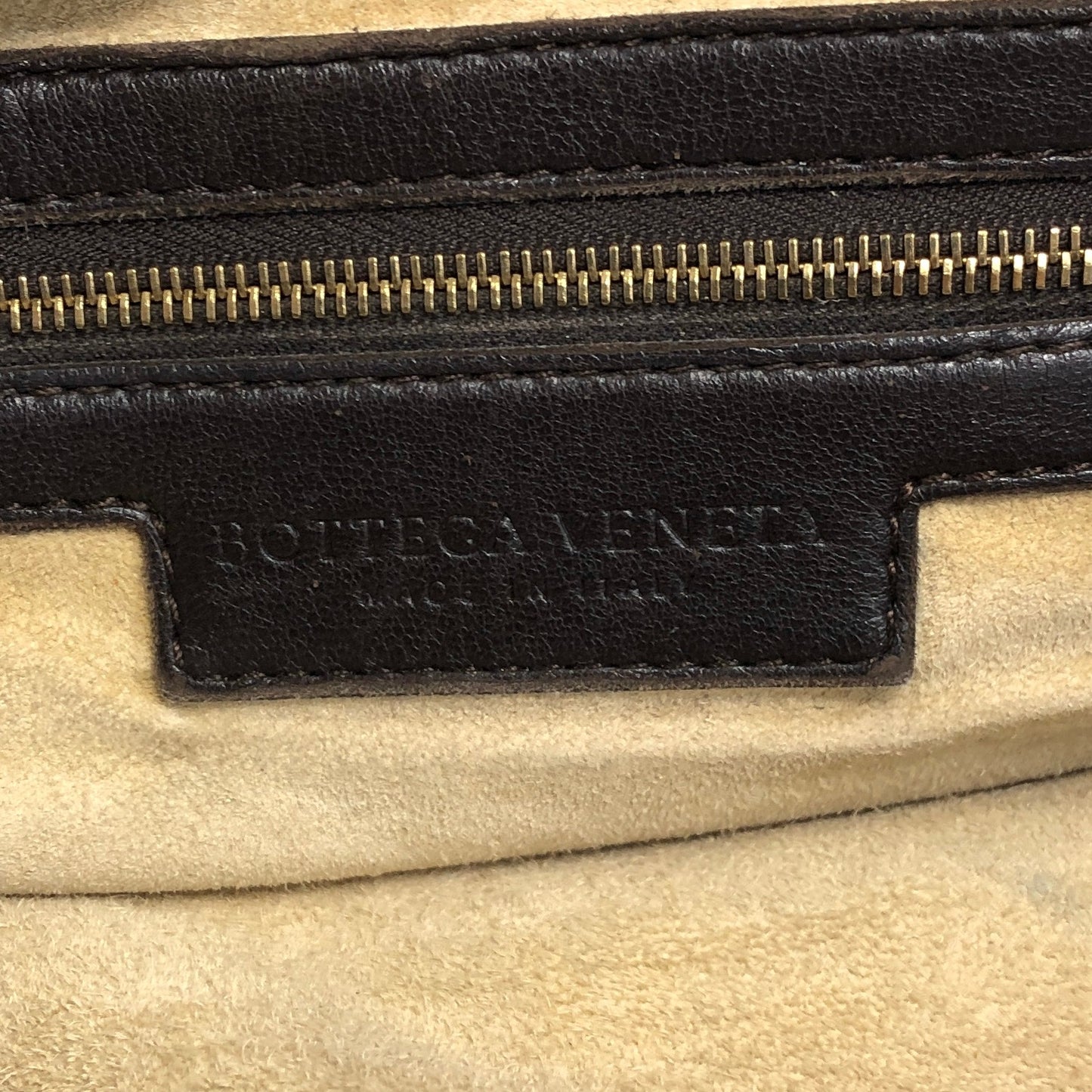 Bottega Veneta Intrecciato Shoulder bag Hobobag Brown Vintage 8kxwhy