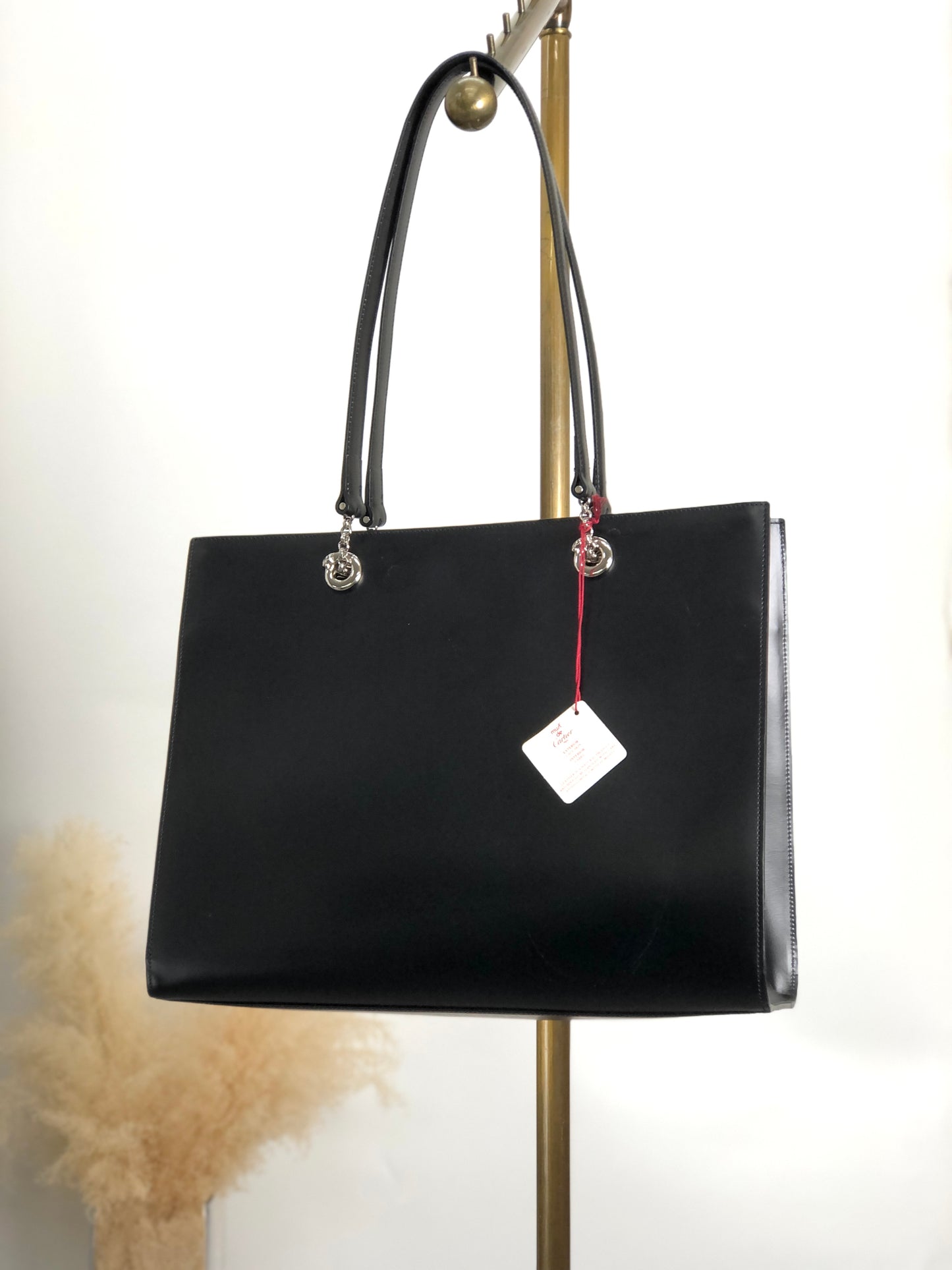 Cartier Shoulder bag Totebag Black Vintage tsw6yg