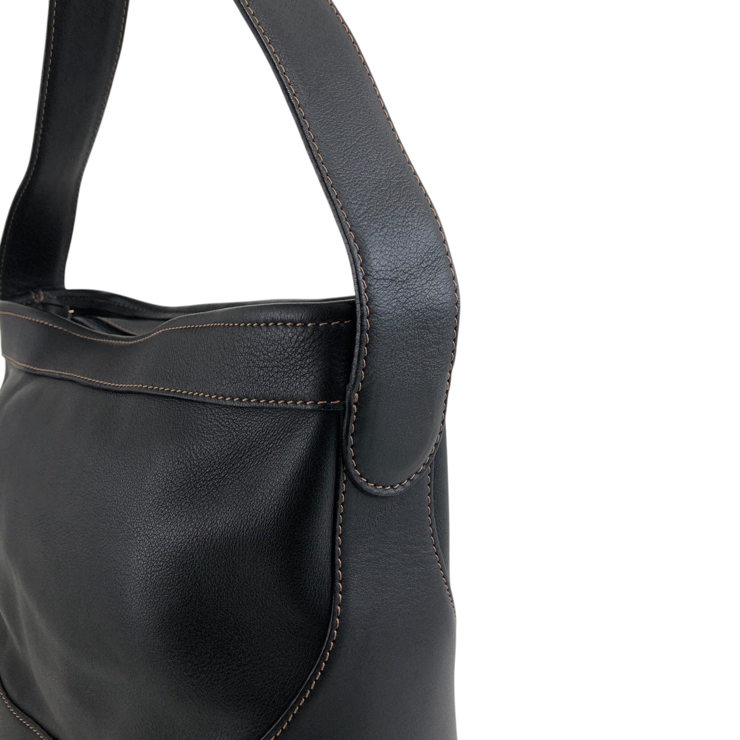 LOEWE Charm Shoulder bag Black Vintage zkuvfd