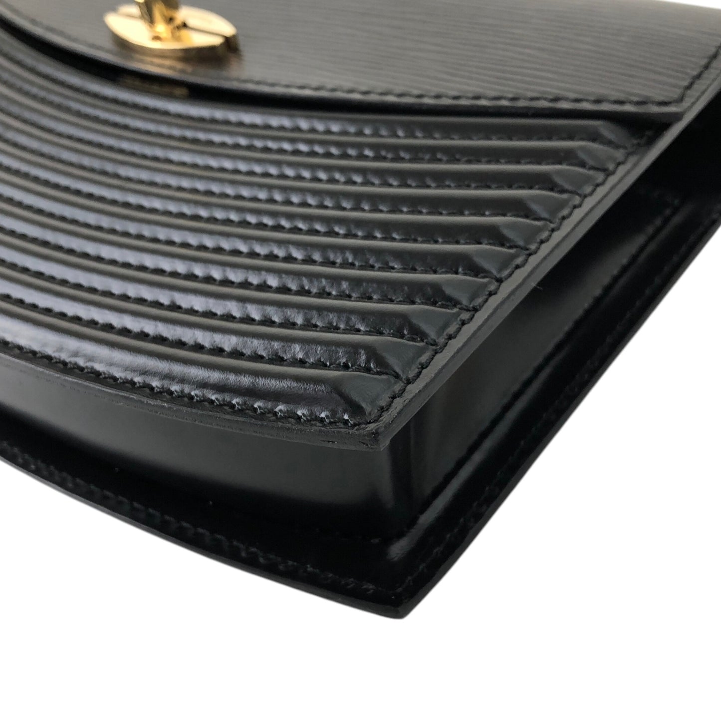 LOUIS VUITTON Epi 單肩包 黑色 M52562 復古 vdkgmn