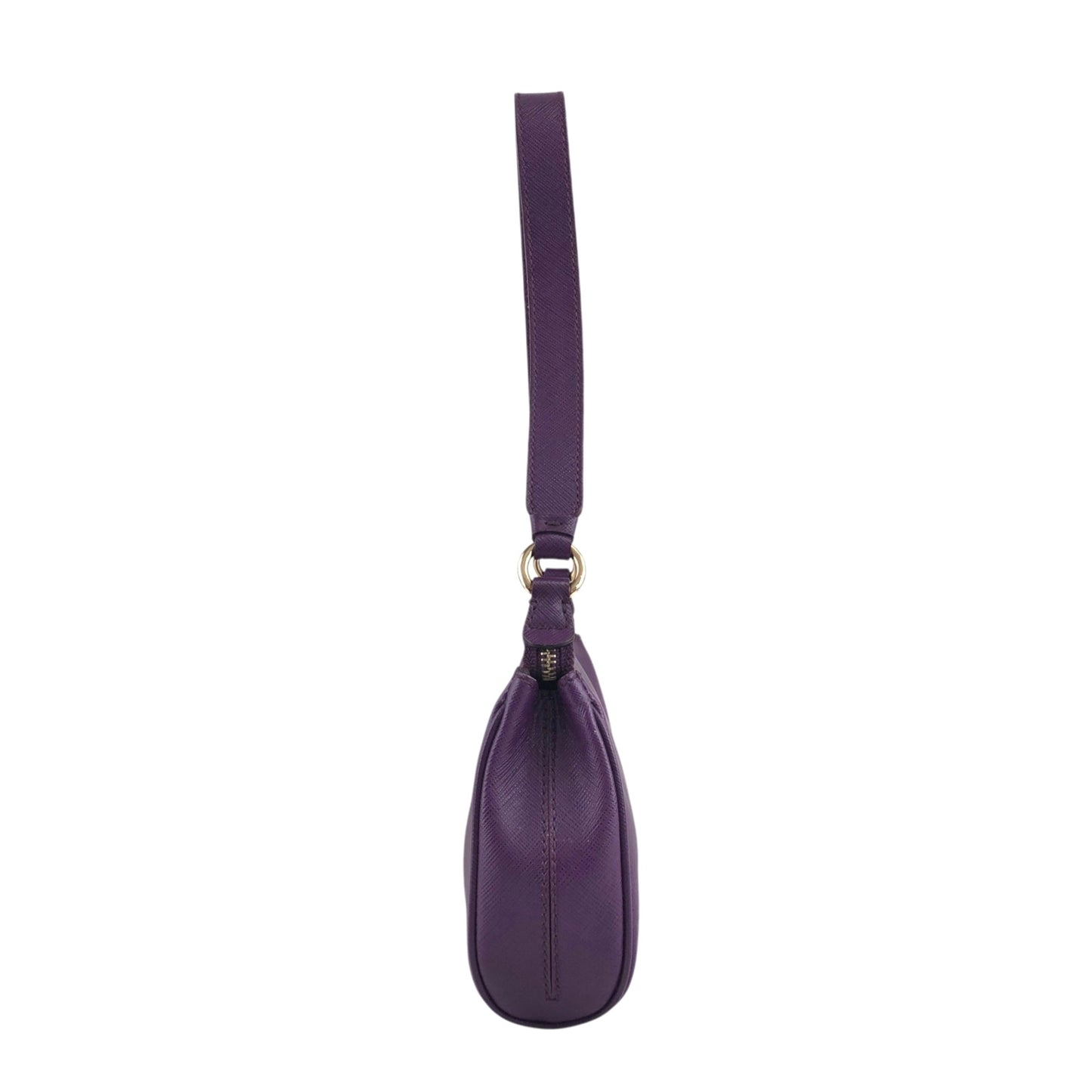 Salvatore Ferragamo Gancini 小號單肩包 紫色 復古 bz8zgs