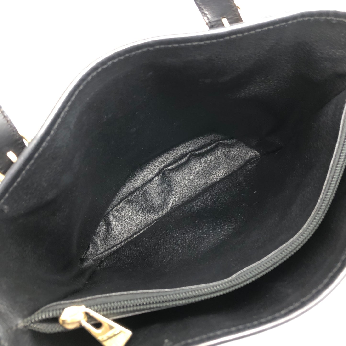 CELINE Macadam Blason Shoulder bag Totebag Black Vintage ean3kc