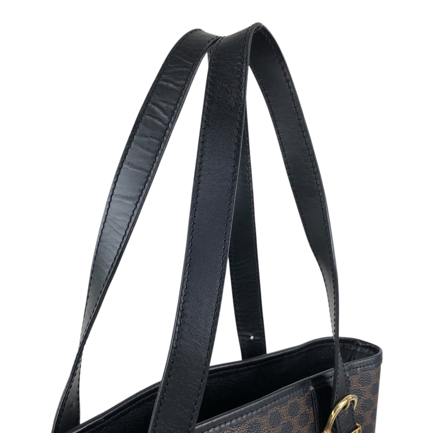 CELINE Macadam Blason Totebag Black Vintage jxzimy