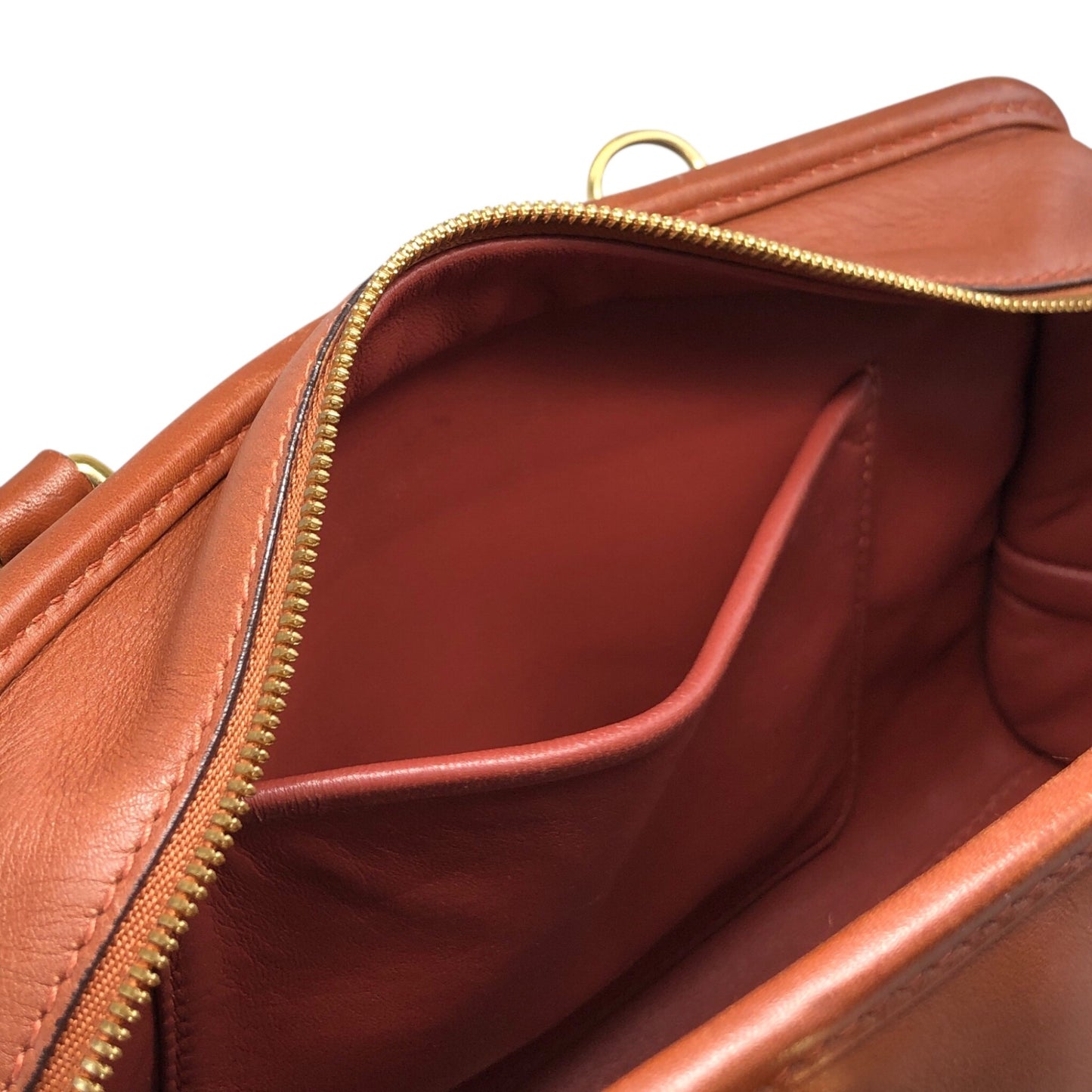LOEWE Amazona23 Anagram Two-way Small Boston bag Shoulder bag Brown Vintage 3m6b28