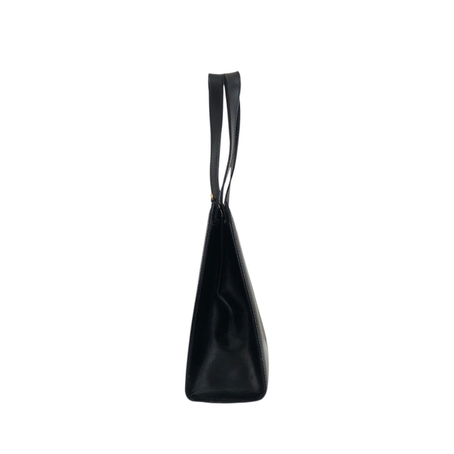 CELINE Horse Bit Two-way Handbag Shoulder bag Black Vintage my57ac