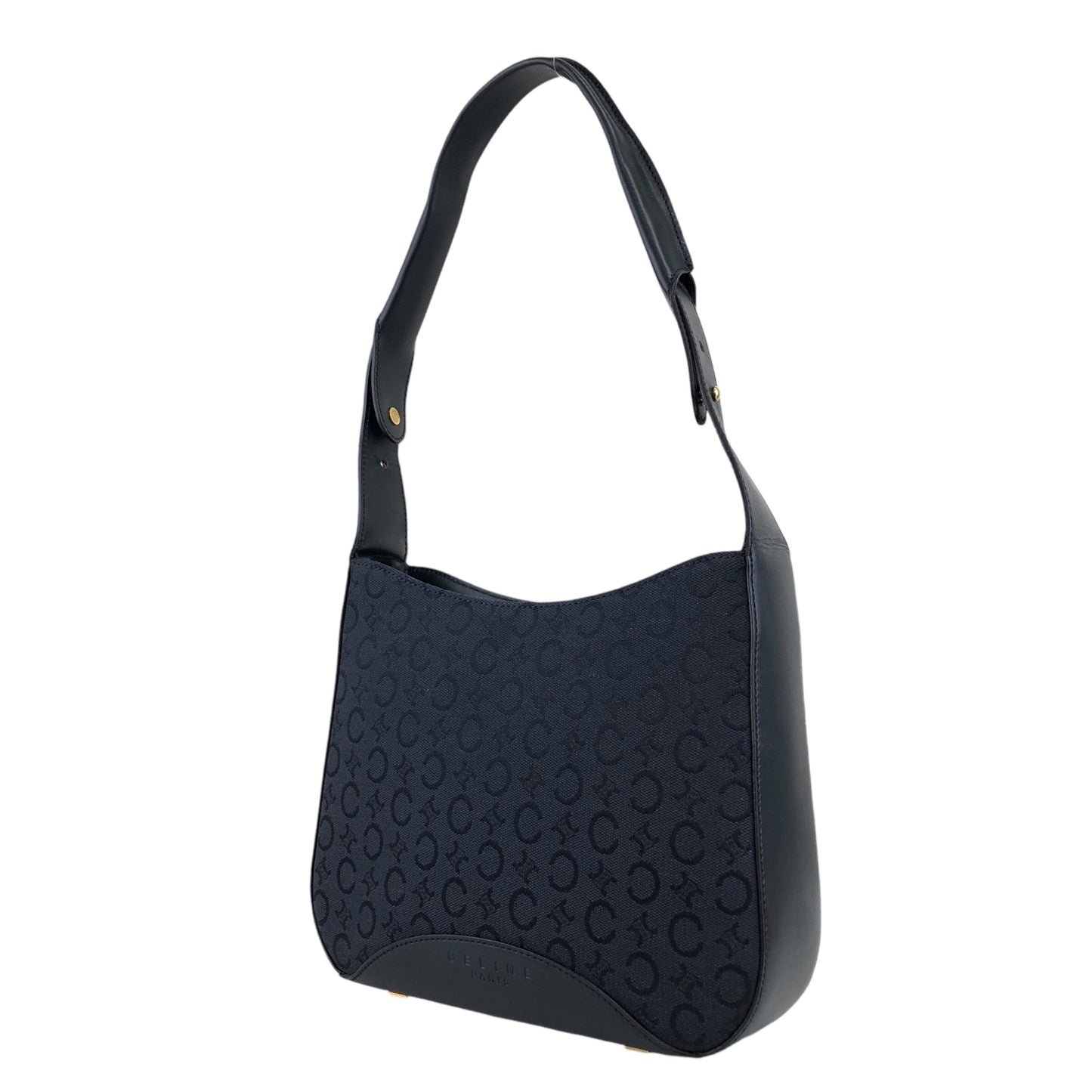 CELINE Shoulder bag Dark Navy Vintage gcrm87
