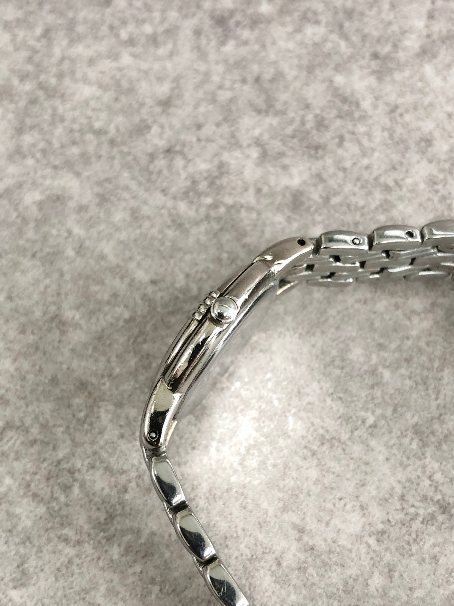 Yves Saint Laurent Watch Silver Vintage jut627