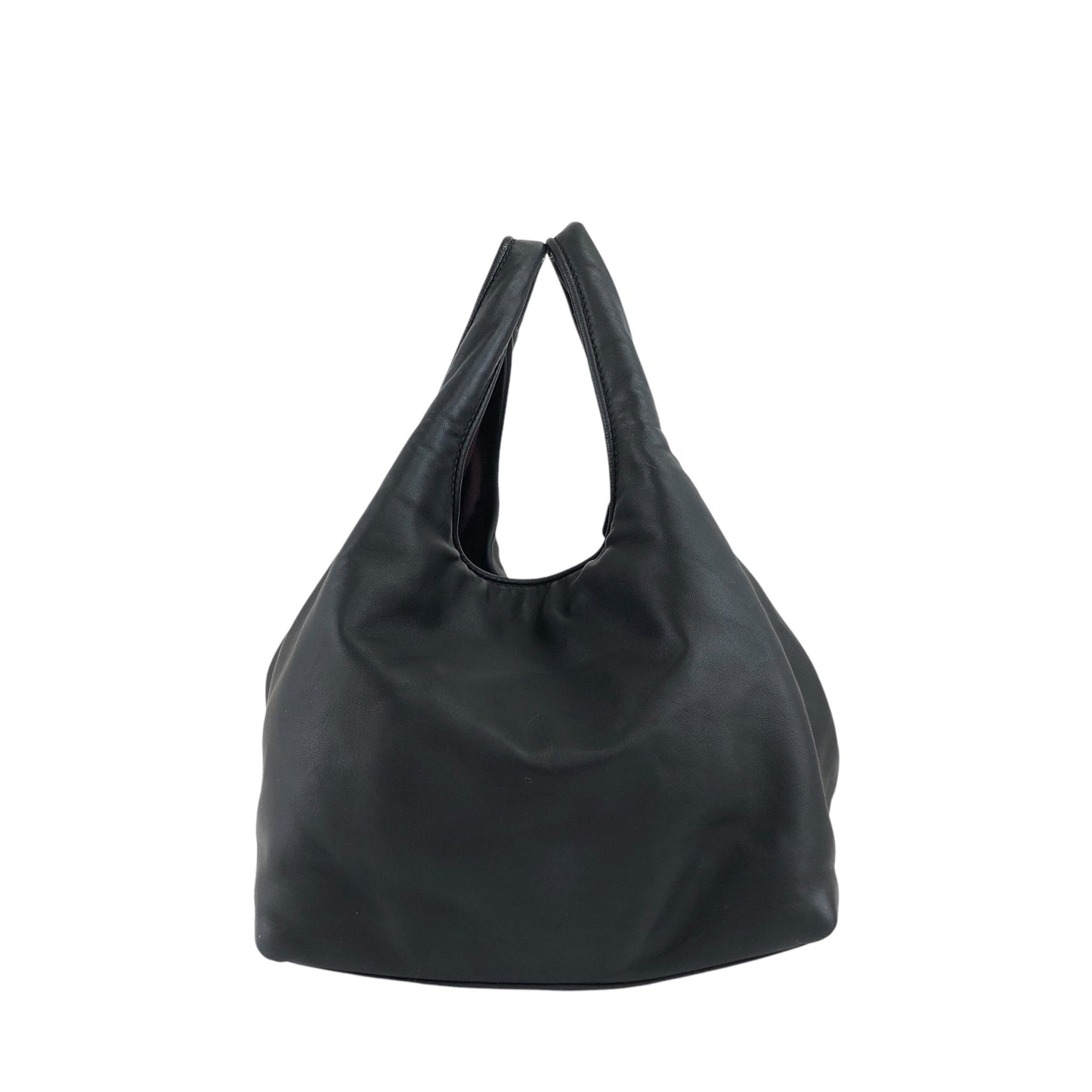 LOEWE Padlock Handbag Black Vintage 3b6srk