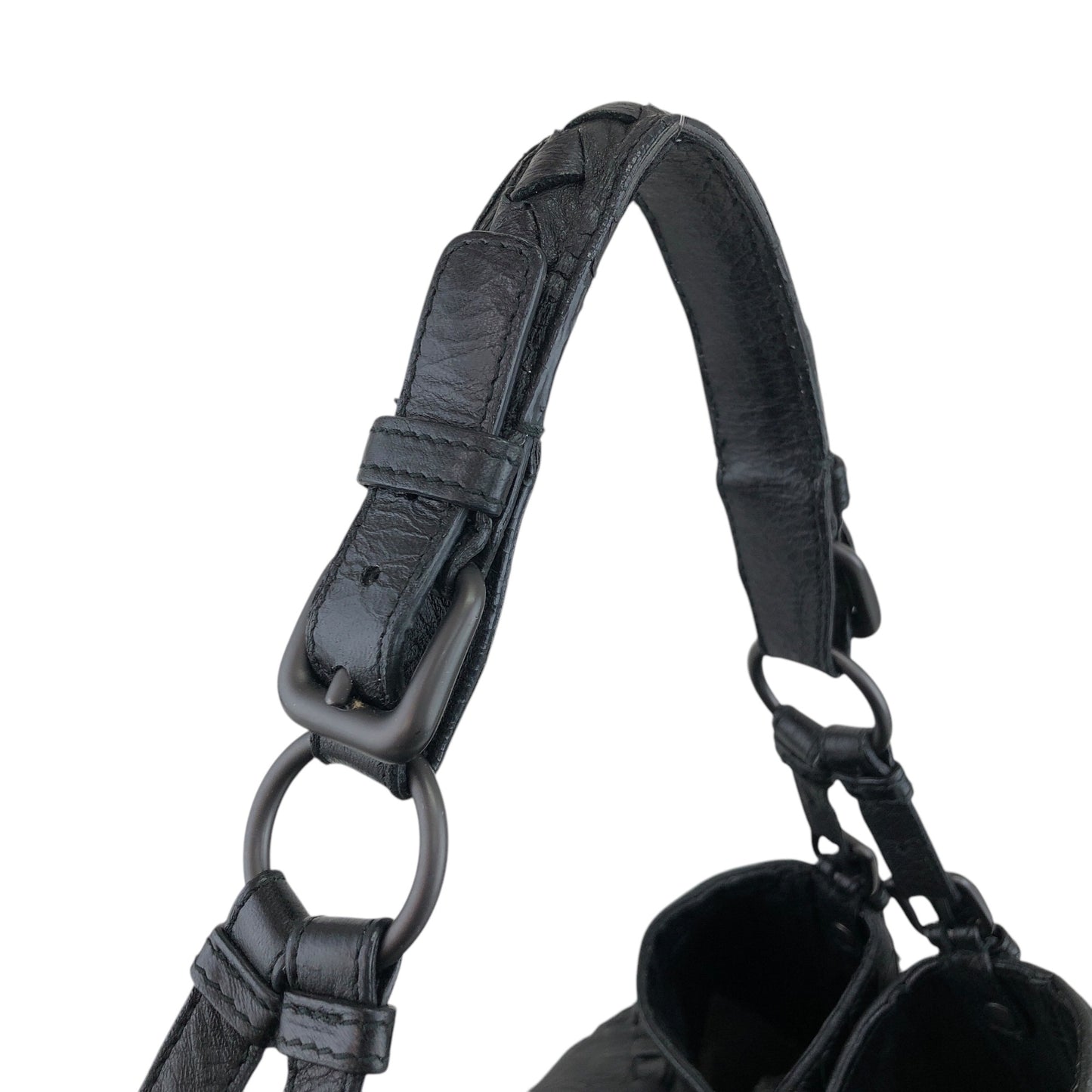 Bottega Veneta Intrecciato 單肩包 黑色 復古 7fgs3j