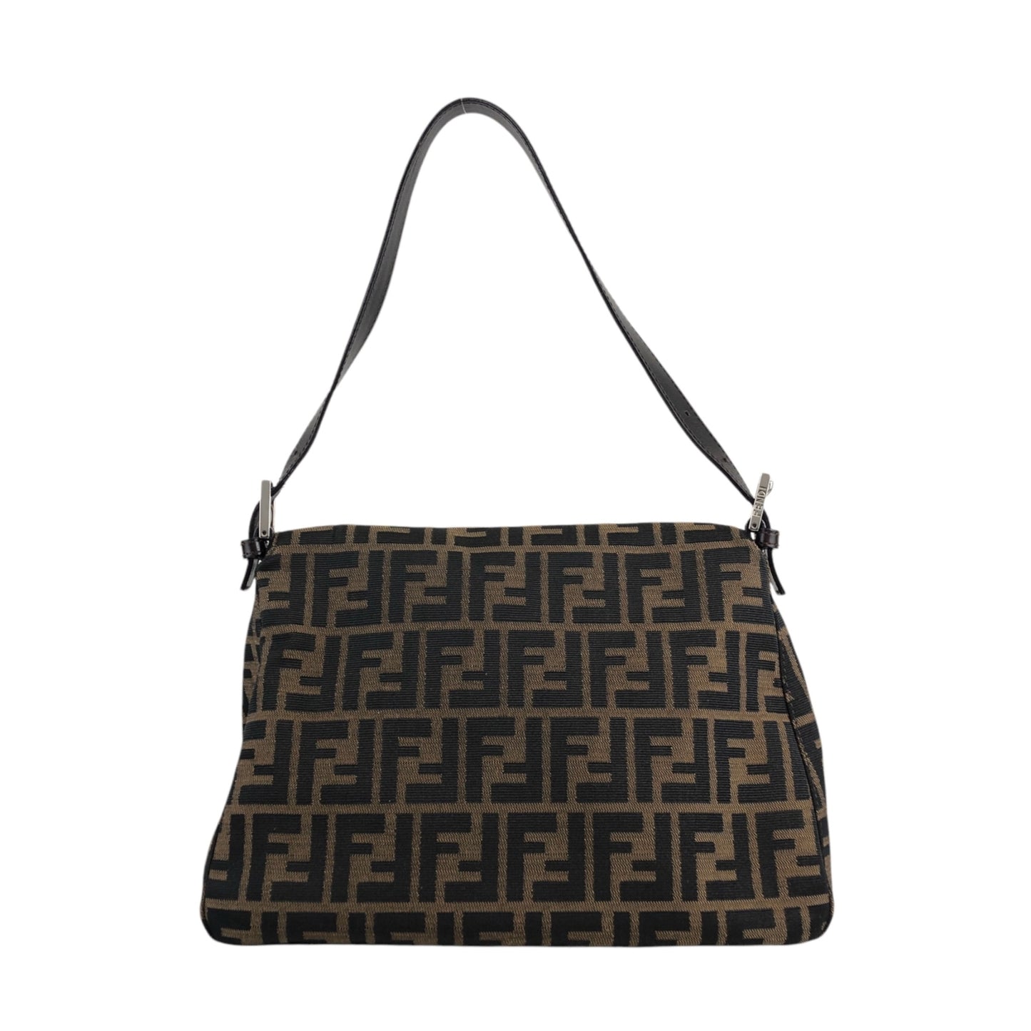 FENDI Zucca Shoulder bag Brown Vintage uipu4g