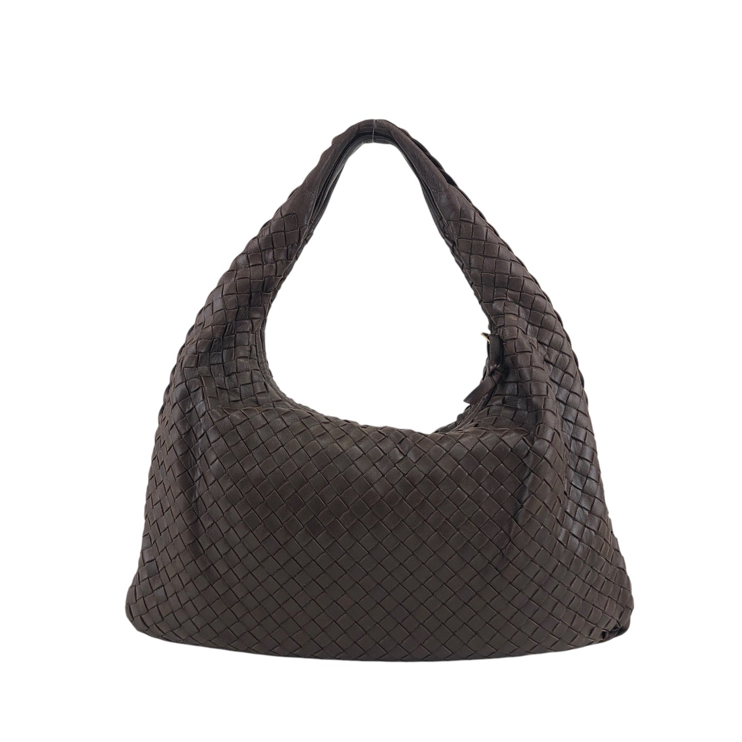 Bottega Veneta Intrecciato Shoulder bag Hobobag Brown Vintage 8kxwhy