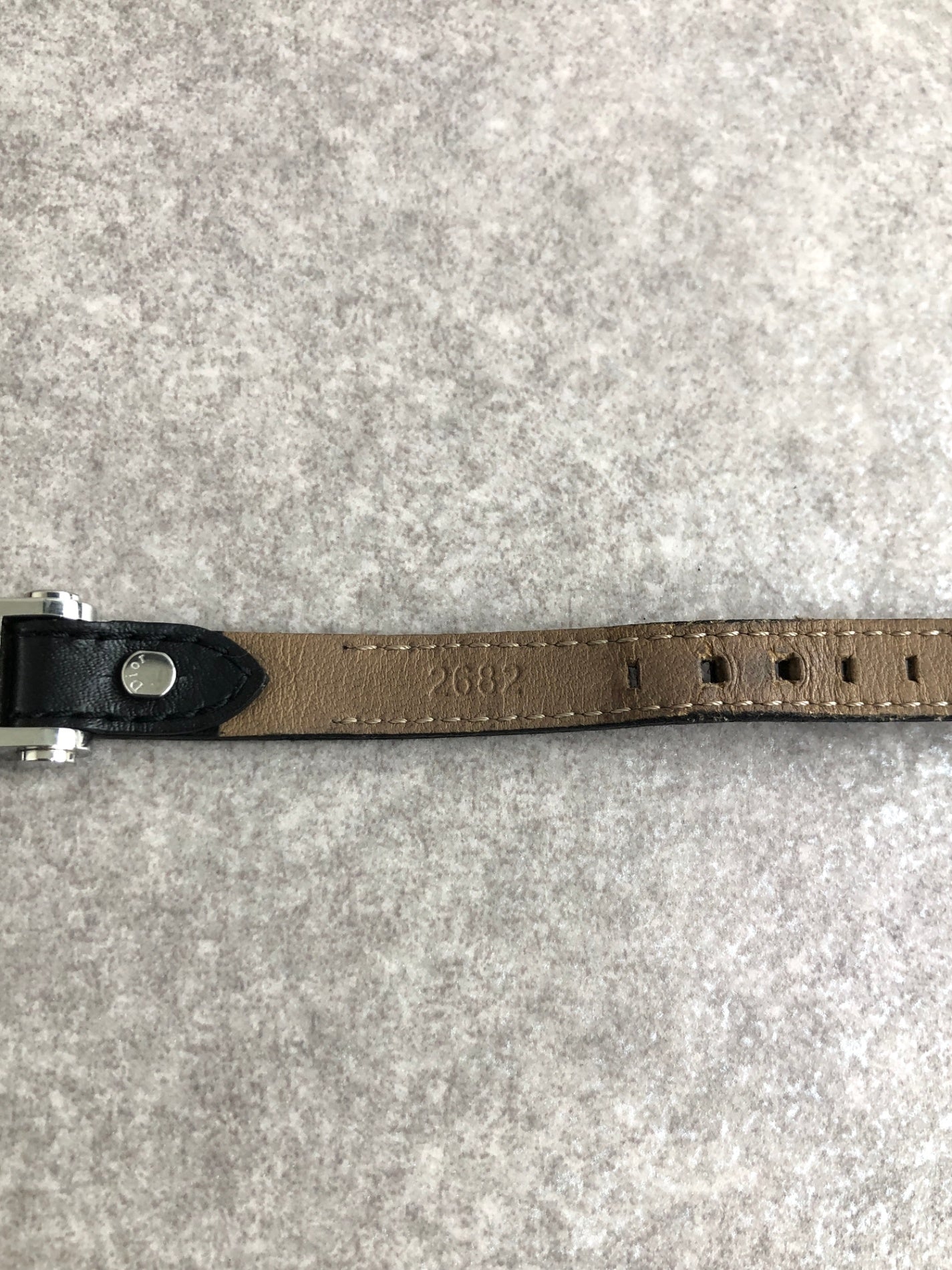 Christian Dior Watch Black Vintage c8tusy