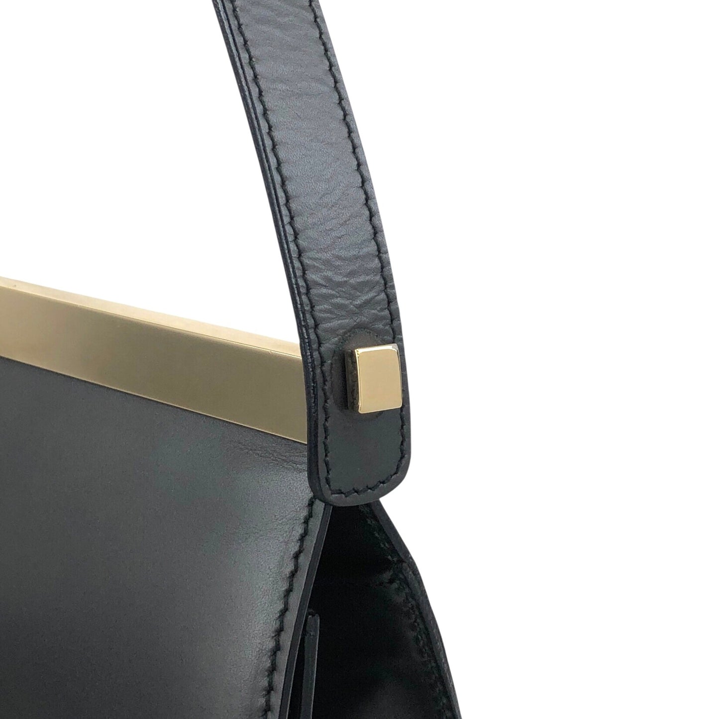 GUCCI Shoulder bag Gray Vintage tfg2zv