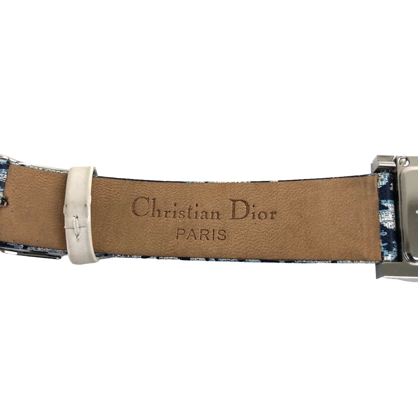 Christian Dior Trotter 手錶 藍色×銀色 復古 mjjp4z