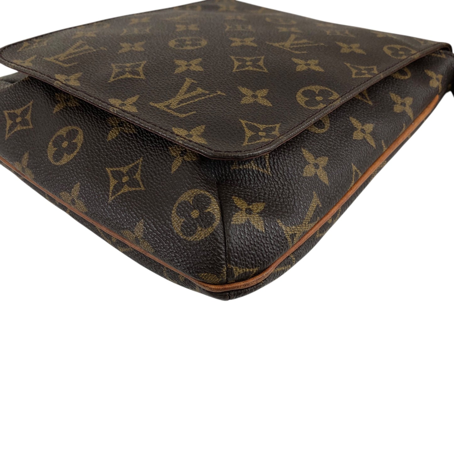 LOUIS VUITTON Monogram Shoulder bag Brown Vintage ga4vru
