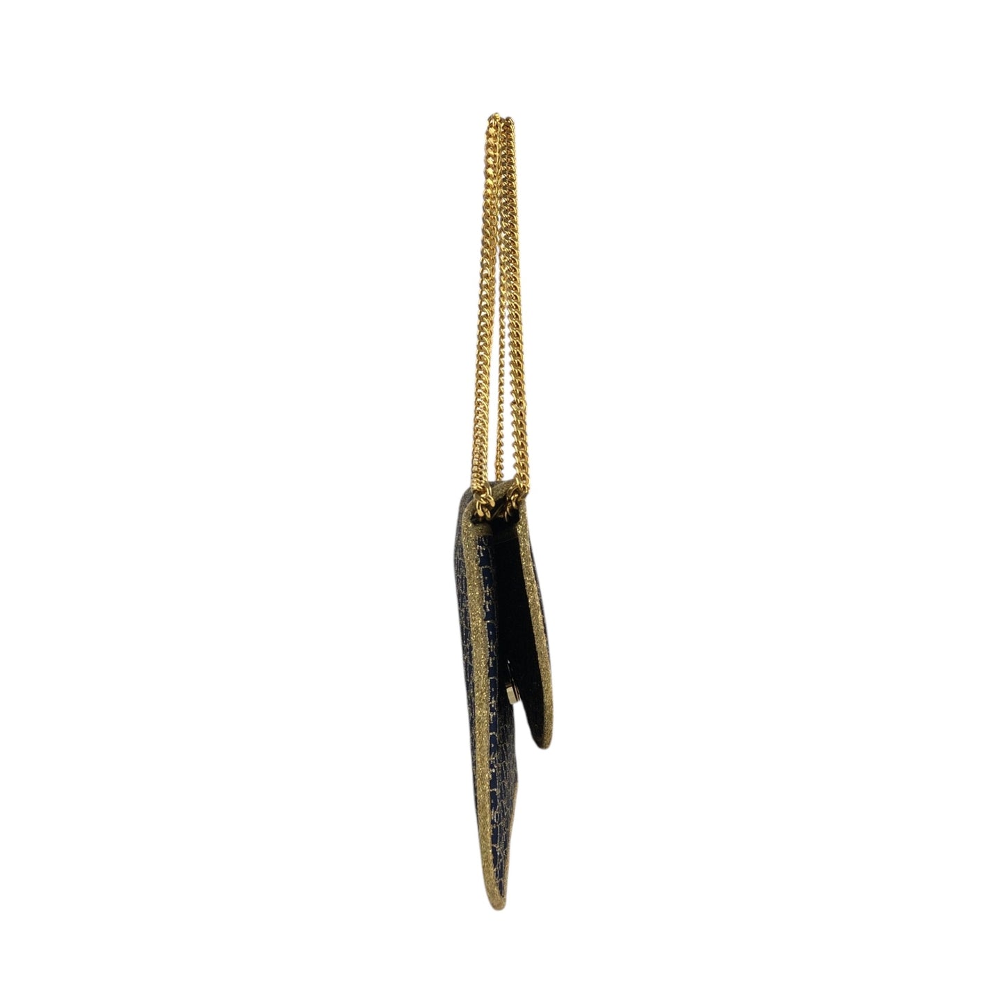 Christian Dior Trotter Chain 斜背包 海軍藍 復古 gcy3i2